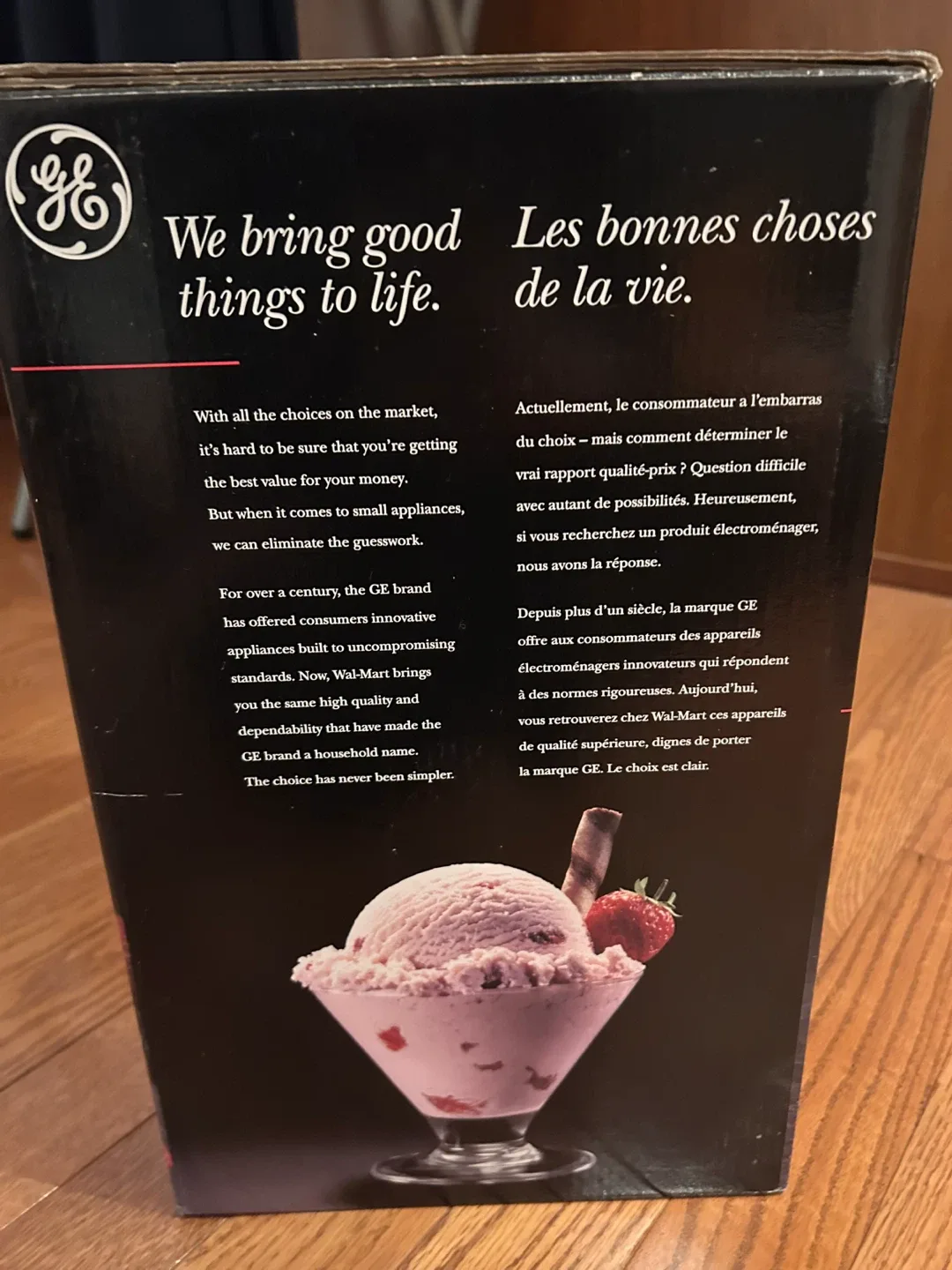 GE Ice Cream Maker - never used image indicator(3)