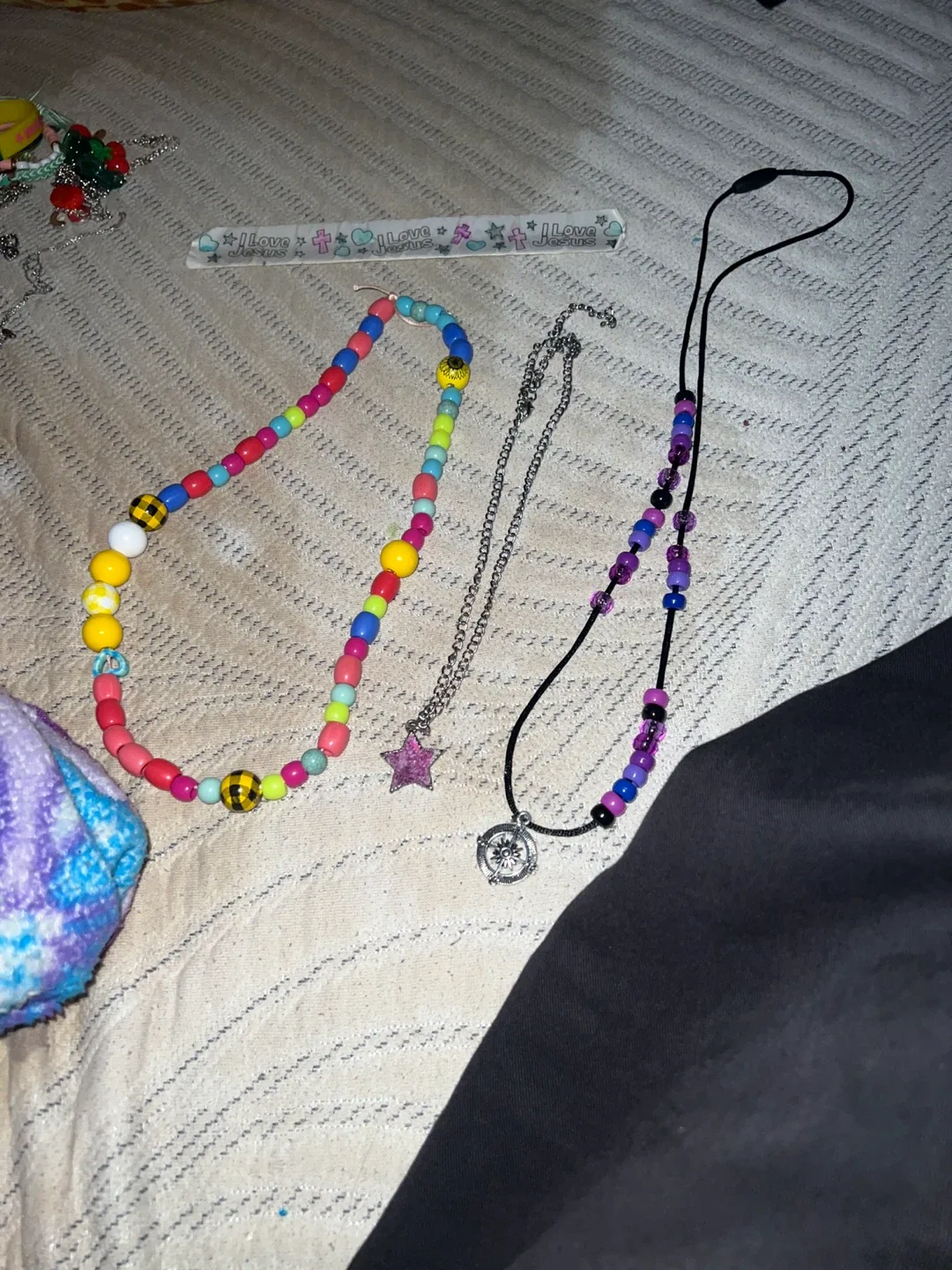 Homemade assorted jewelry