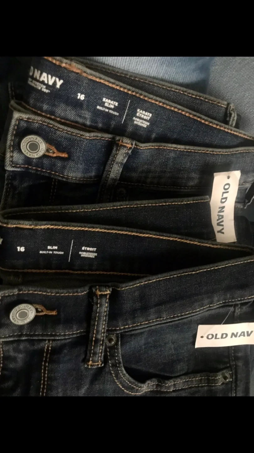 ✨NEW Boys Jeans x 2 pairs *Retail $90* image indicator(6)