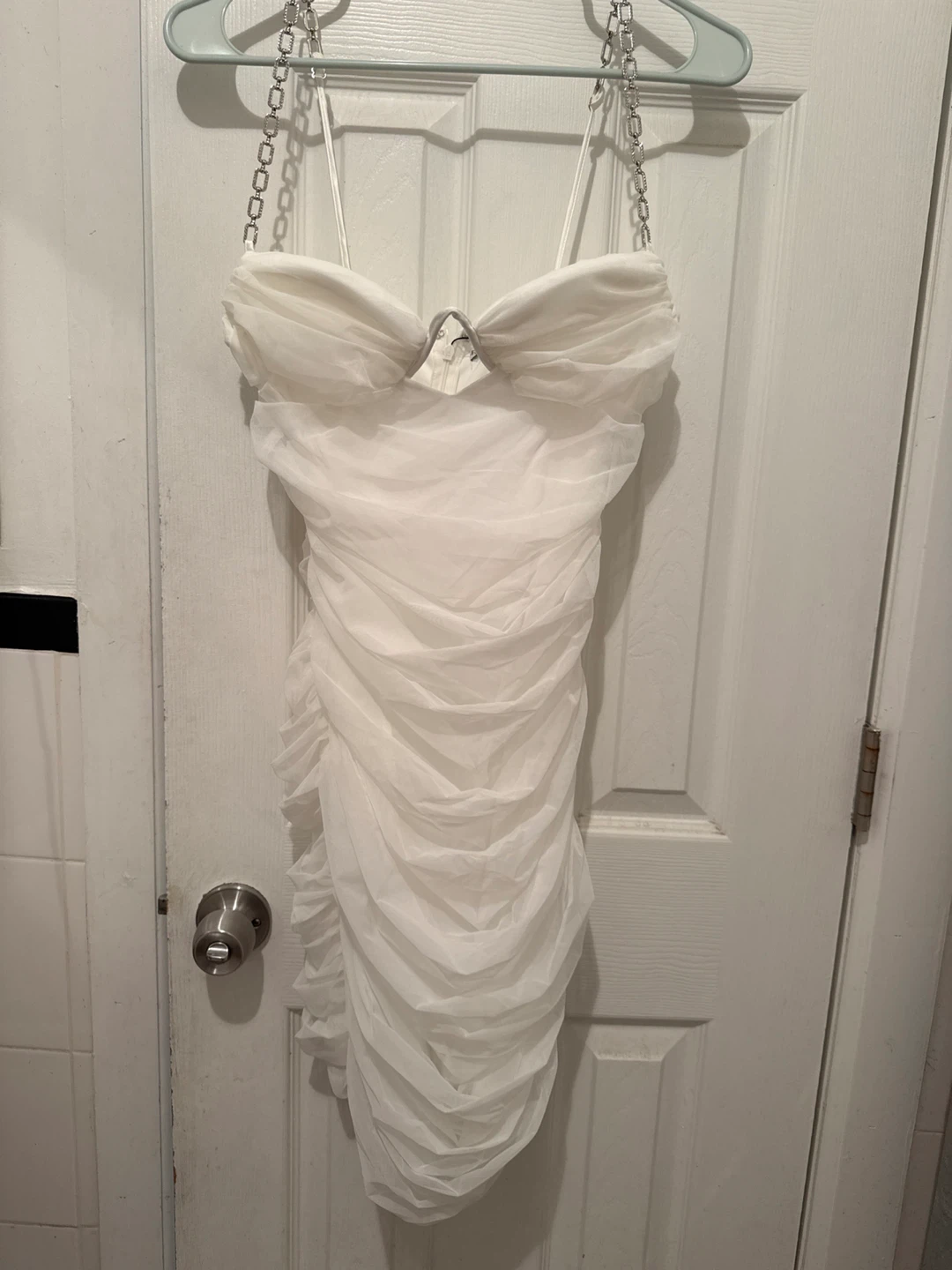 Fashion Nova White Dress, Size XL