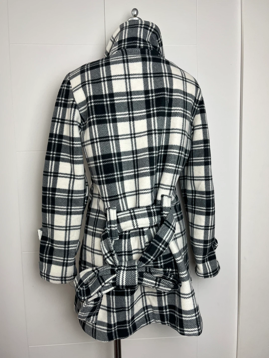 Lady Hathaway Plaid Coat - Size S - photo 2