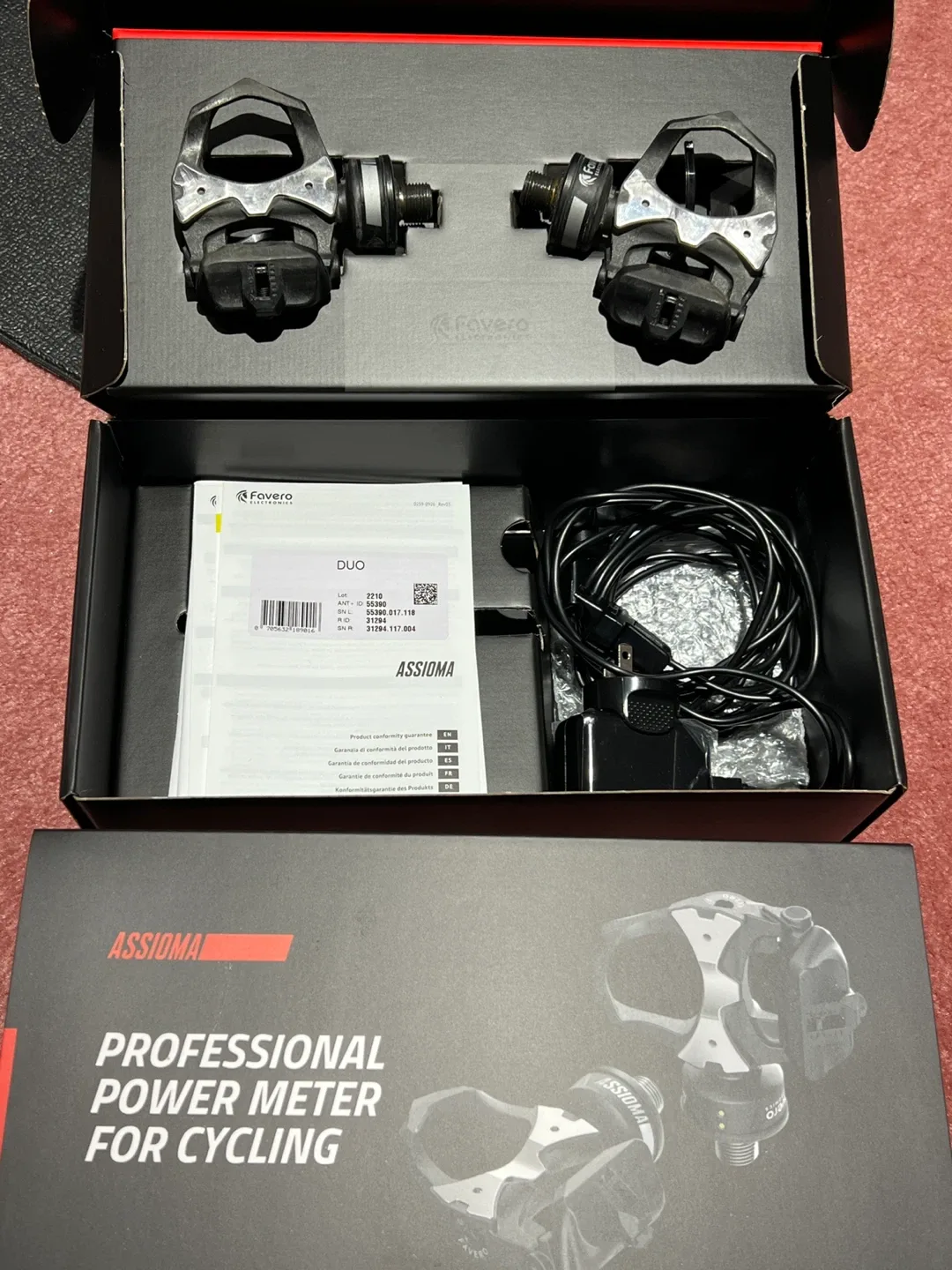 Favero Assioma DUO Power Meter Pedals - Cycling