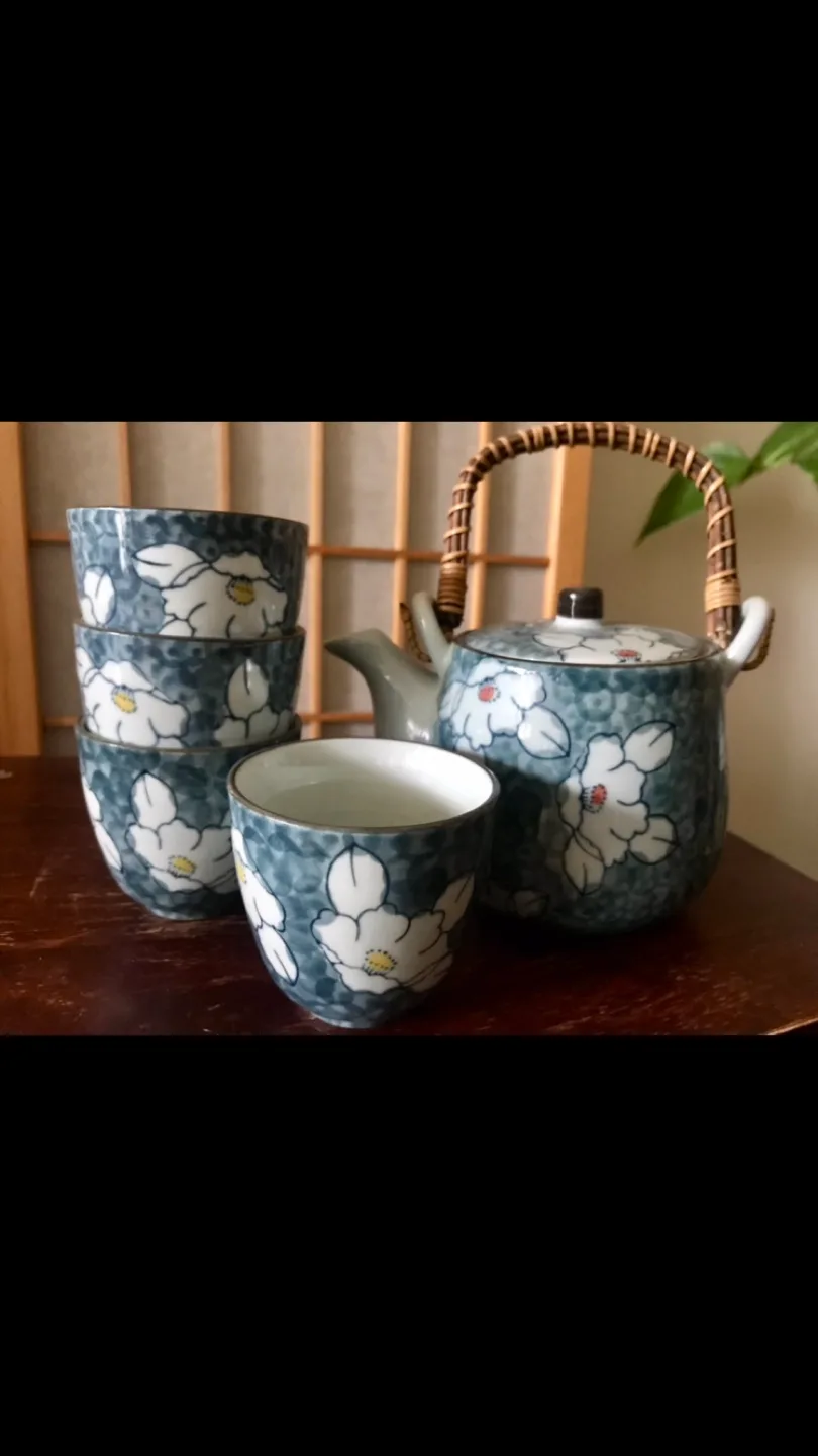 Gorgeous Tea Set with box - Japanese Cherry Blossom Design image indicator(7)