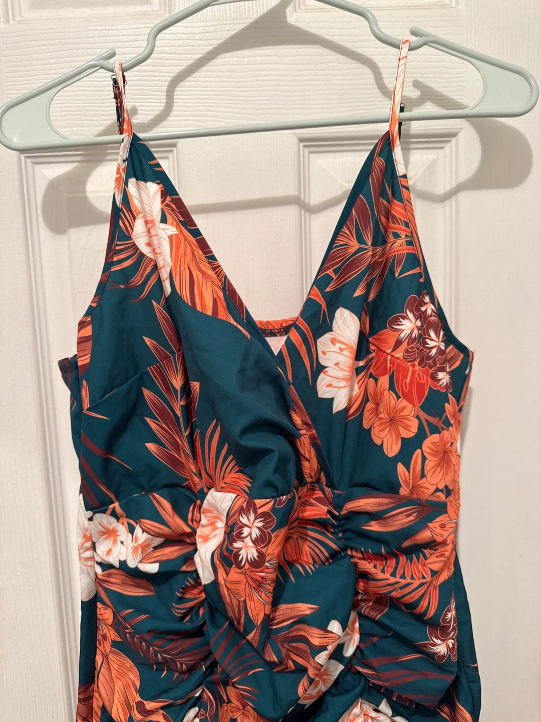 Floral Print Mini Dress - photo 2