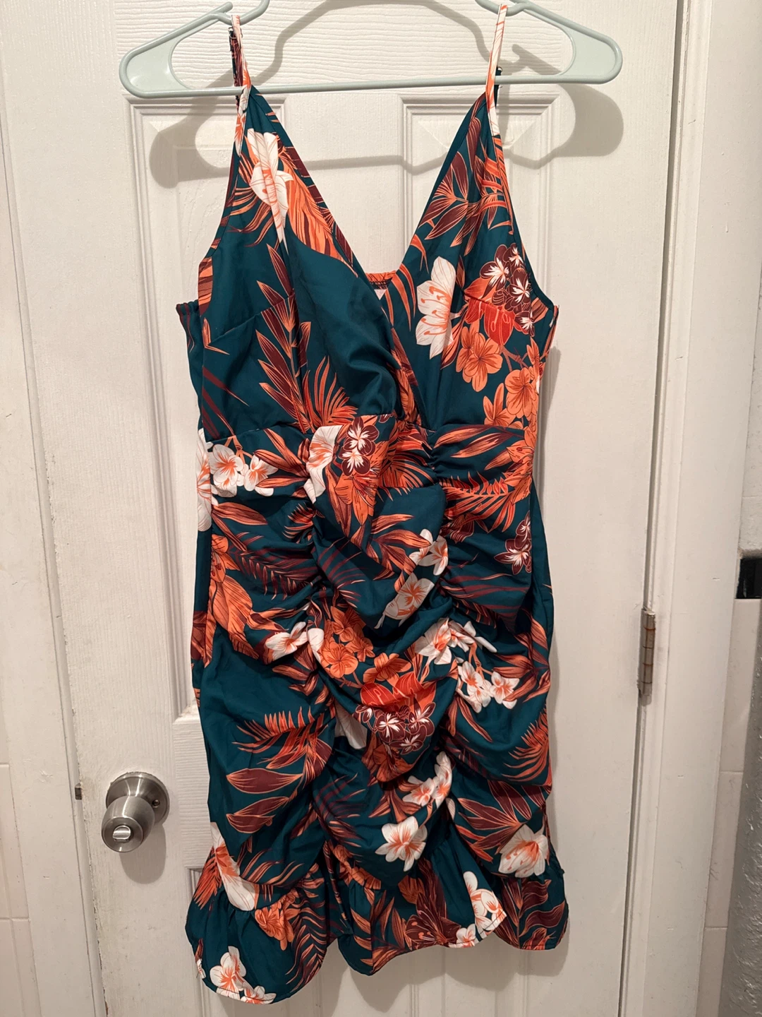 Floral Print Mini Dress