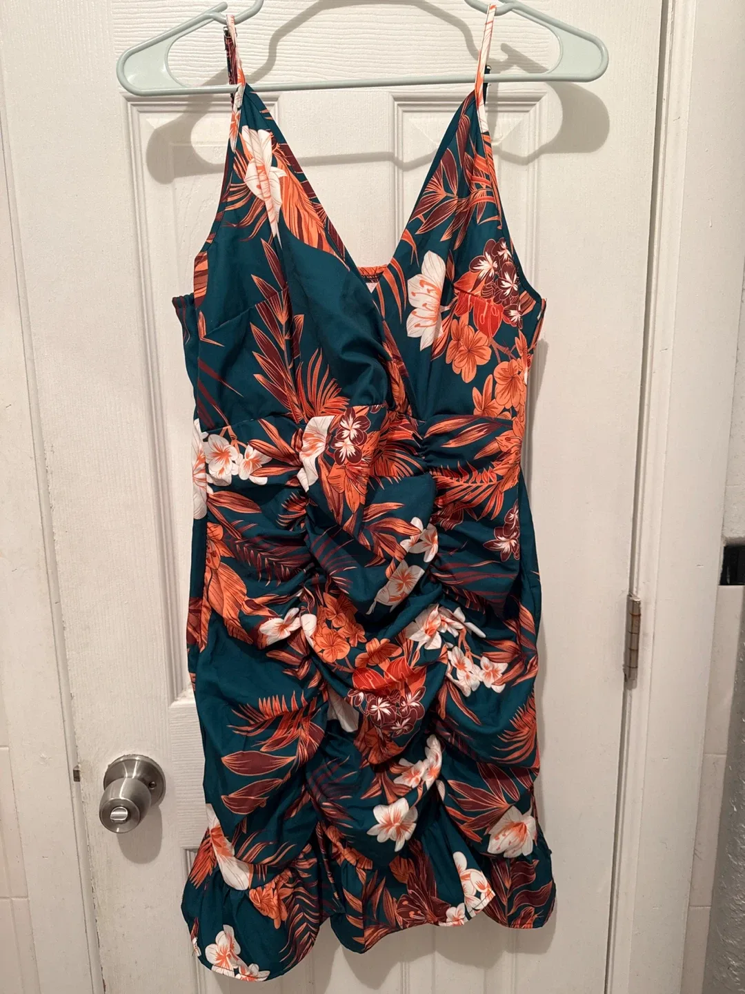 Floral Print Mini Dress