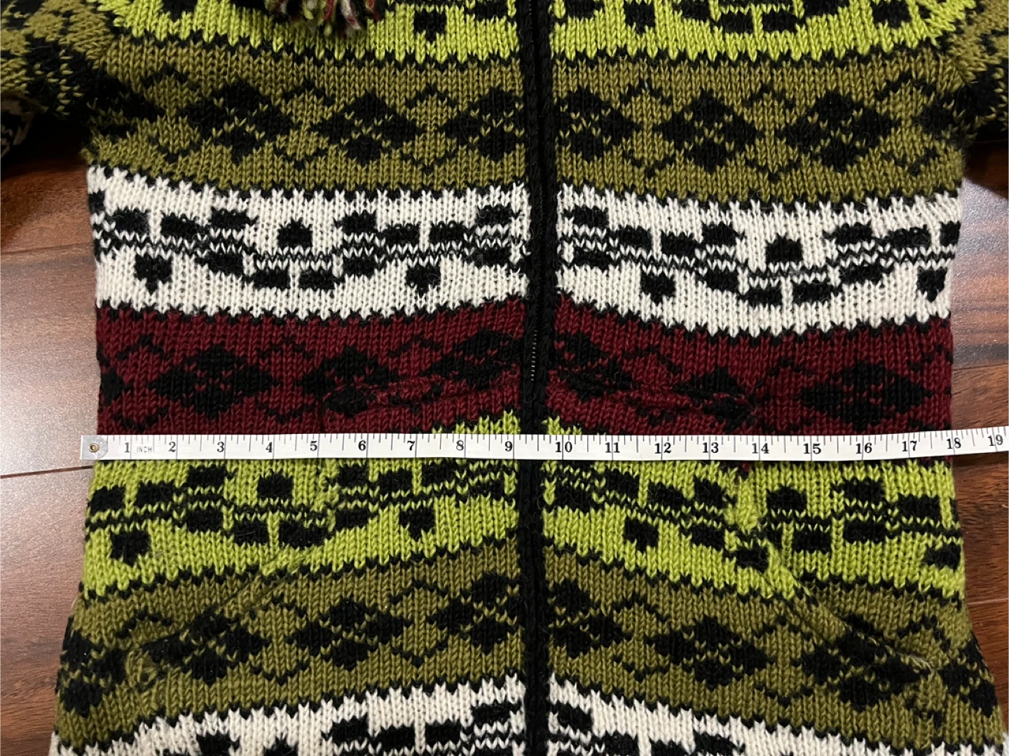 Alma women’s small wool sweater jacket, nordic, multi colour - photo 5