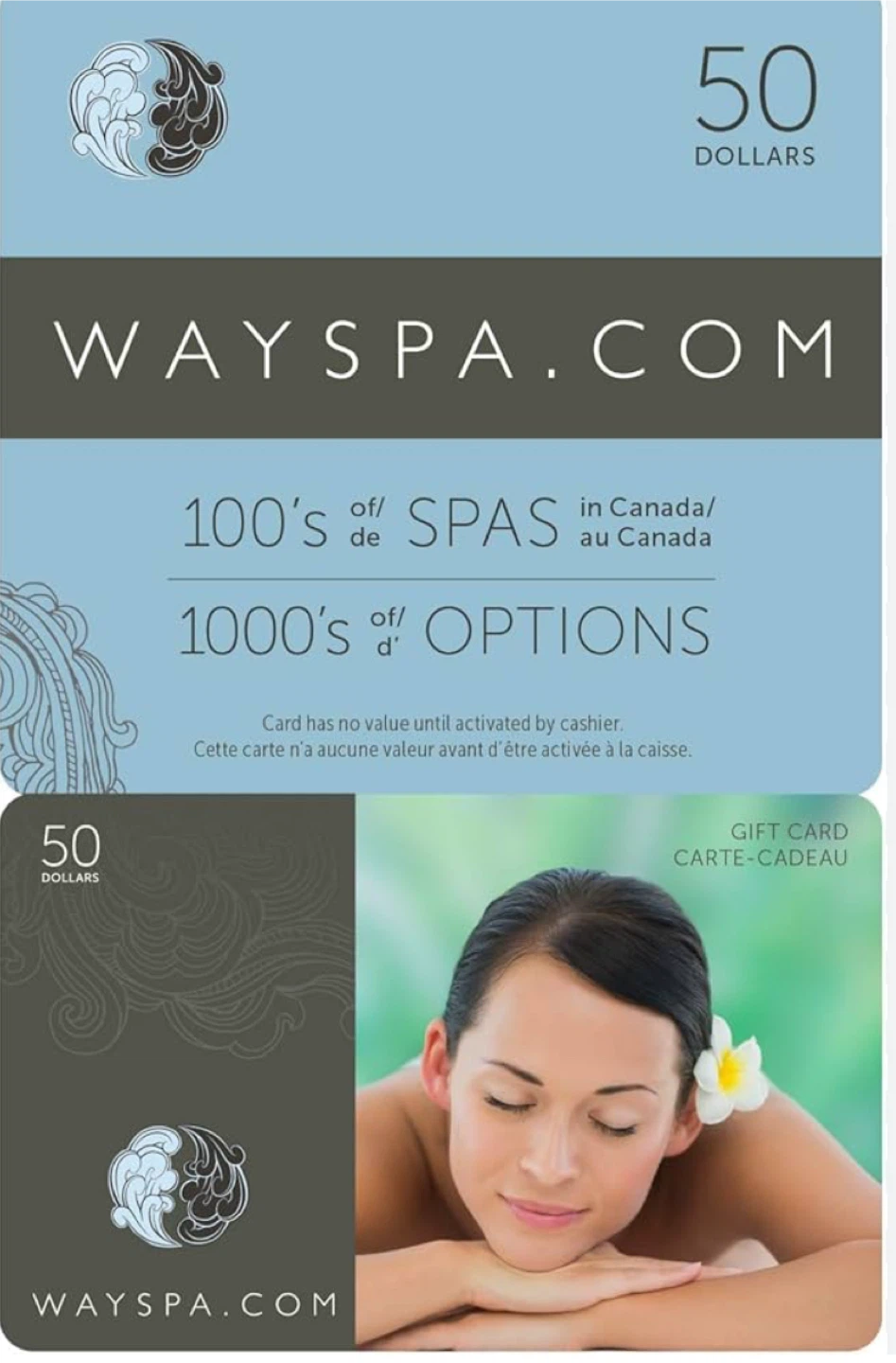 WAYSPA.COM $150 Gift Card