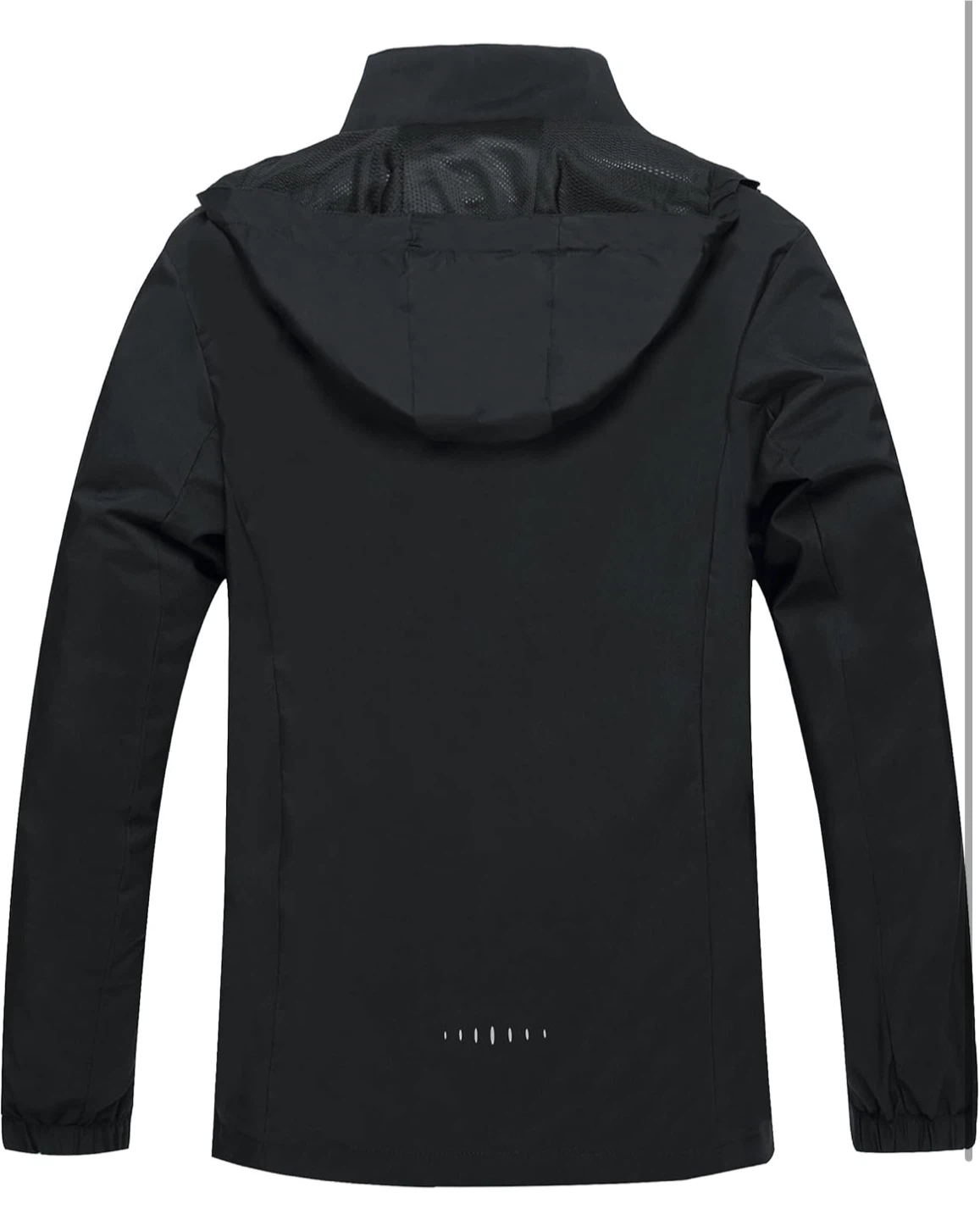 NEW! Black Explore Lightweight Waterproof Windbreaker Jacket - photo 4