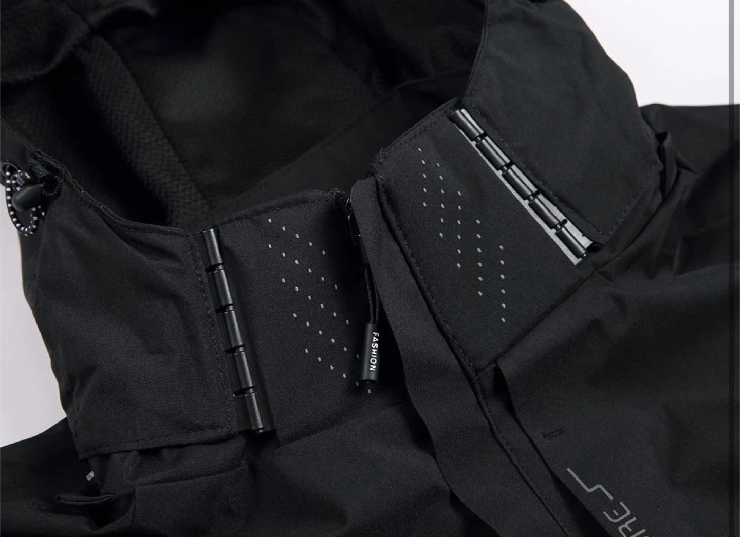 NEW! Black Explore Lightweight Waterproof Windbreaker Jacket - photo 2