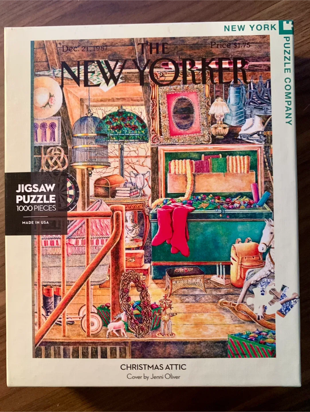 New York Puzzle Company Christmas Attic Puzzle