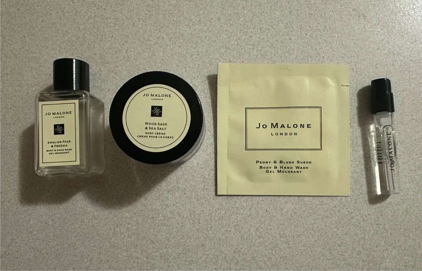 Jo Malone Body Wash, hand Creme & perfume Set