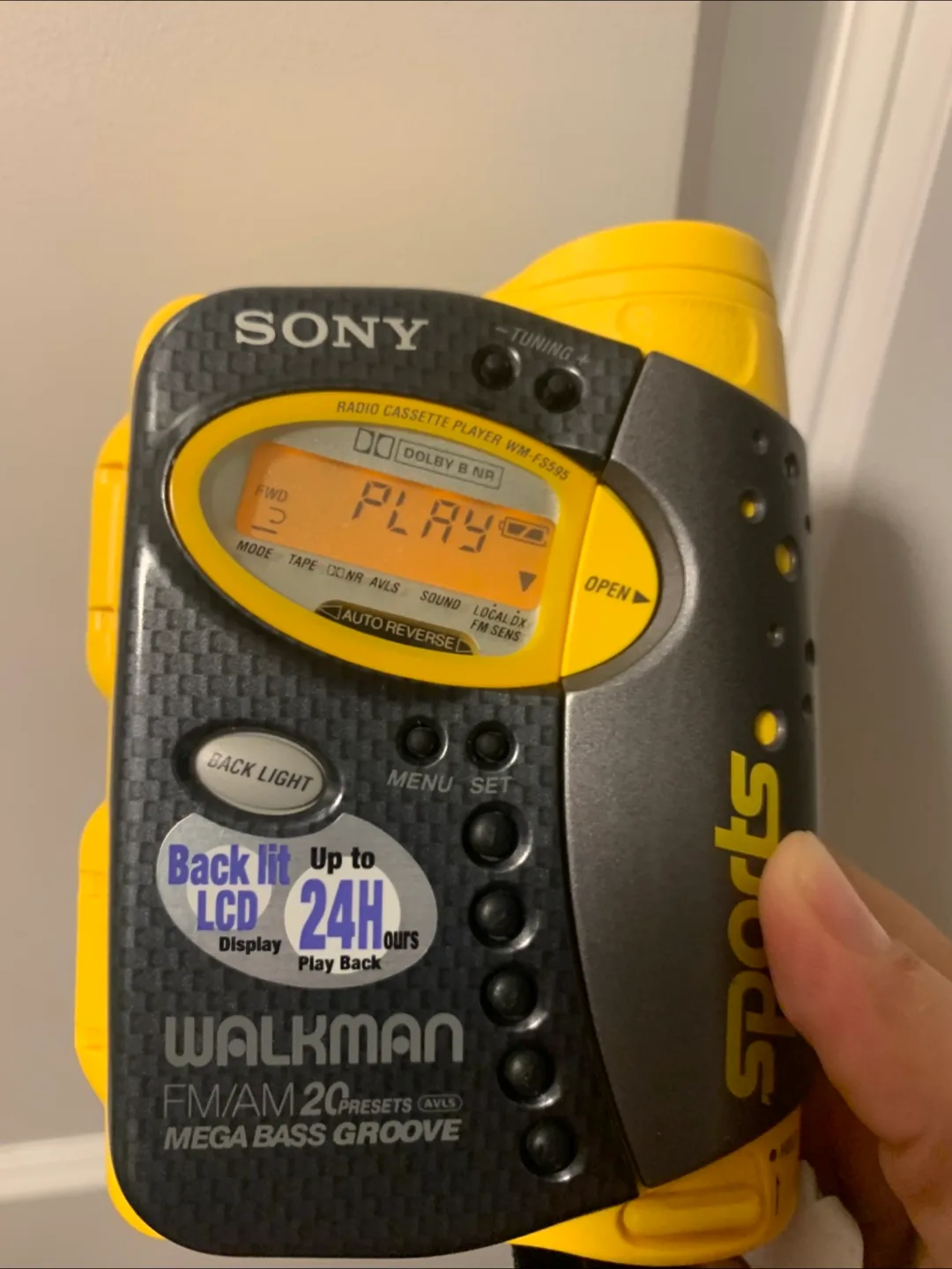 Sony Sports WM-FS595 Walkman RARE image indicator(6)