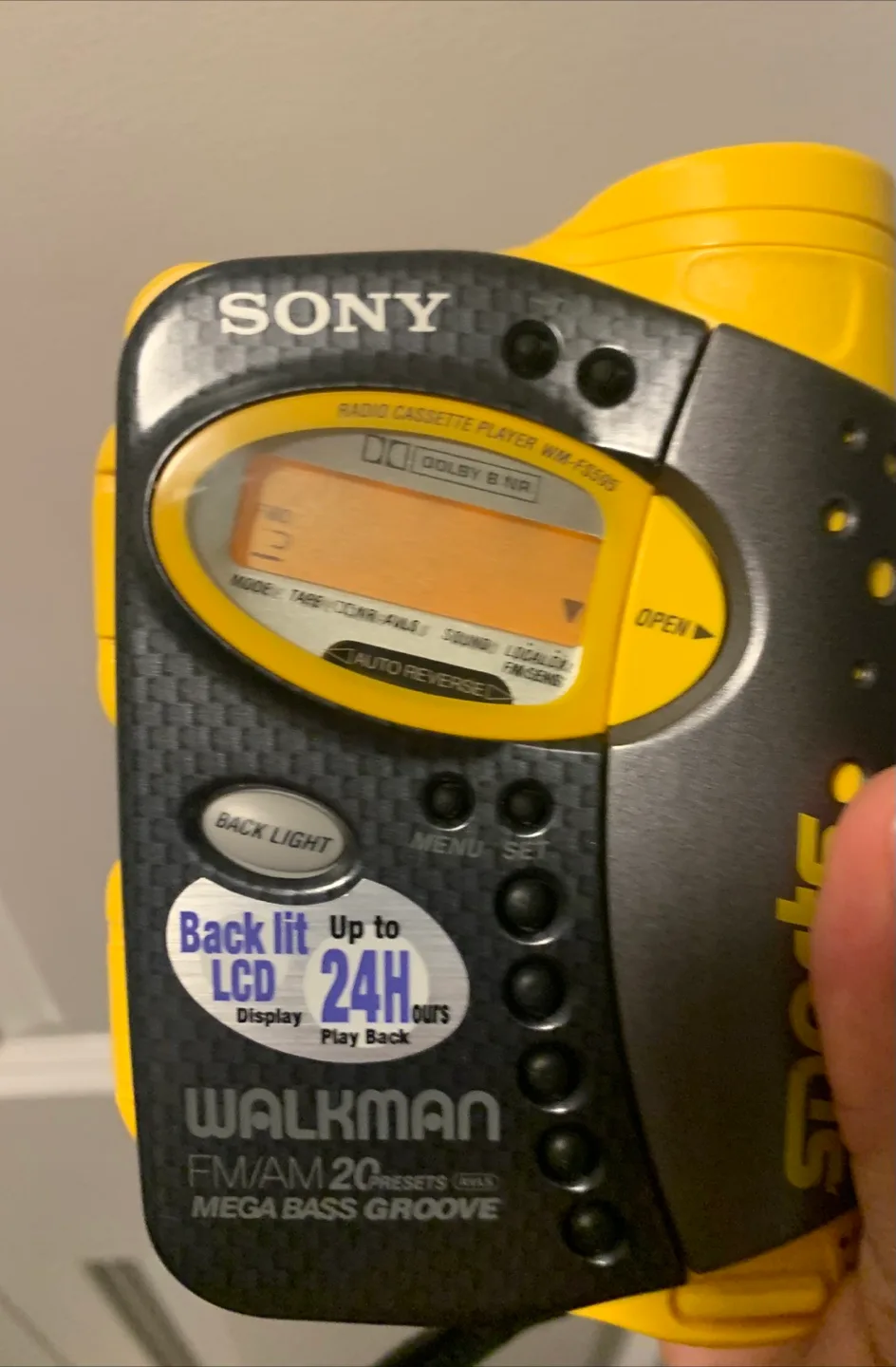 Sony Sports WM-FS595 Walkman RARE image indicator(10)