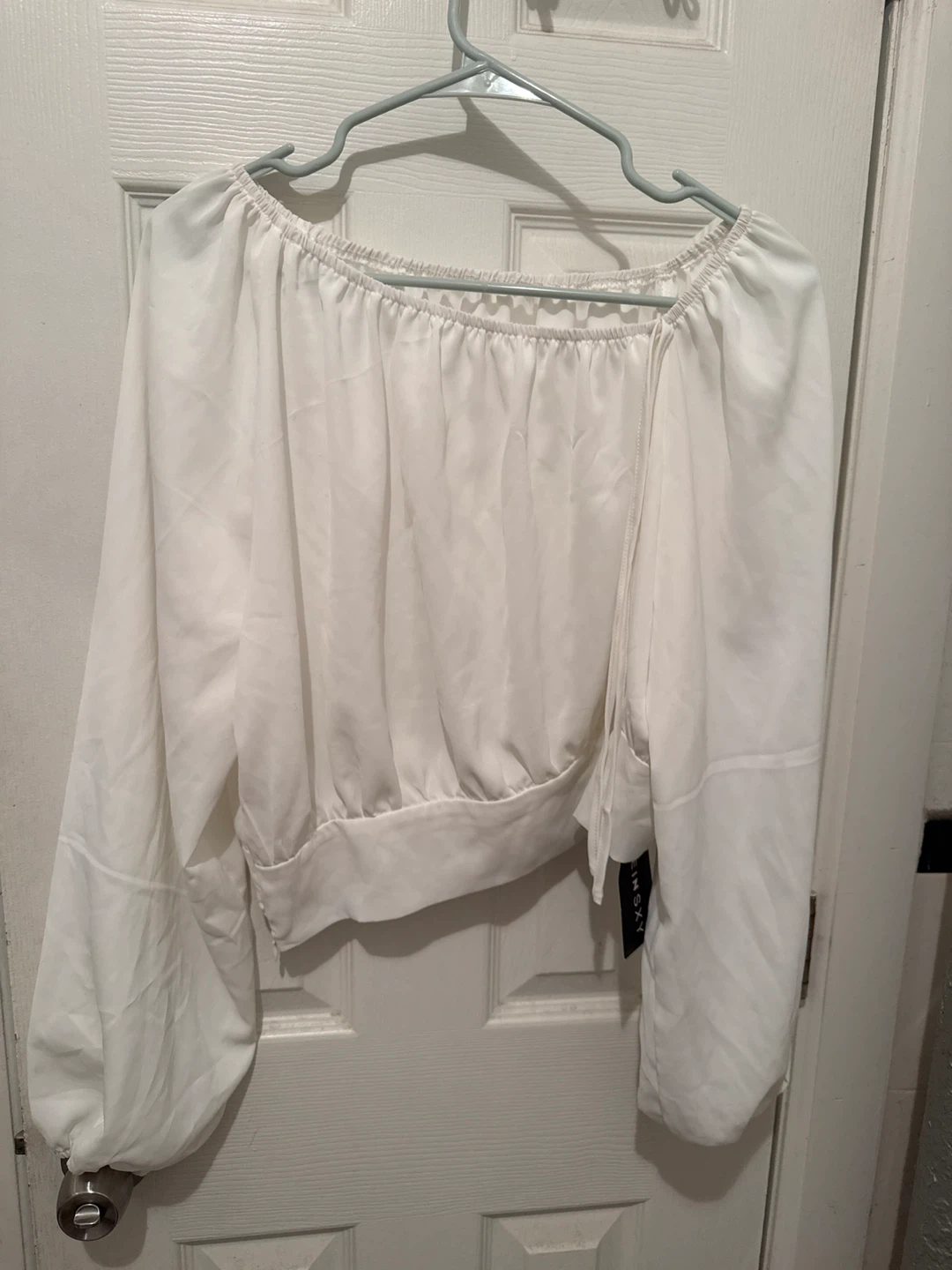 Aysky White Long Sleeve Blouse - photo 2