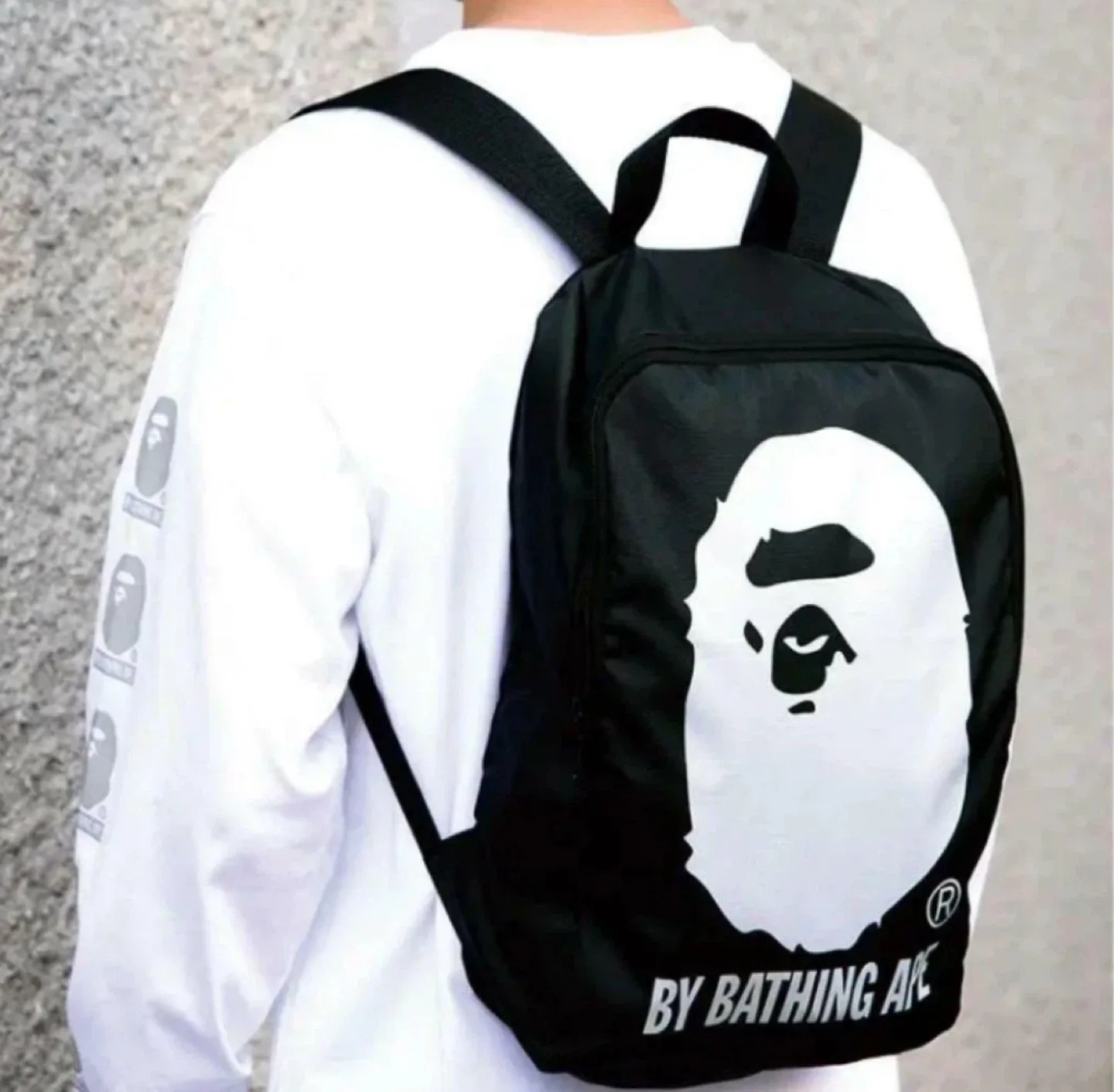 A Bathing Ape Bape 2015   Collection Backpack Black