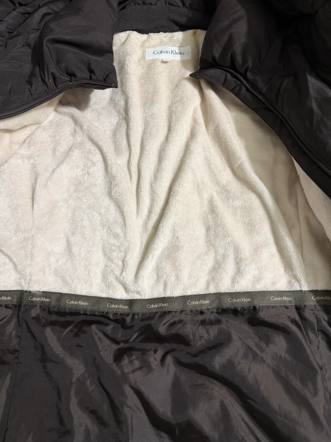 Calvin Klein Brown Puffer Jacket image indicator(5)