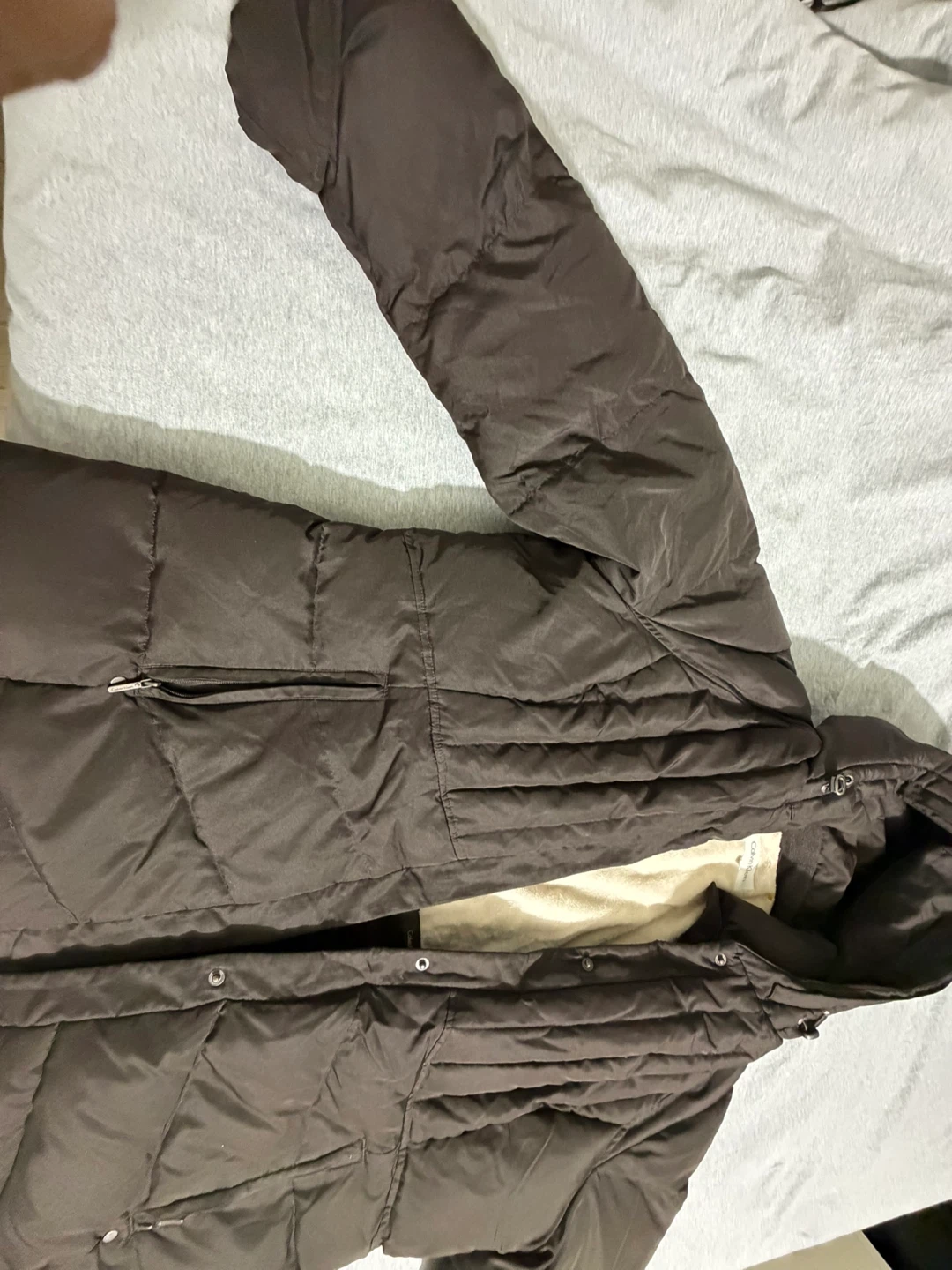 Calvin Klein Brown Puffer Jacket - photo 4
