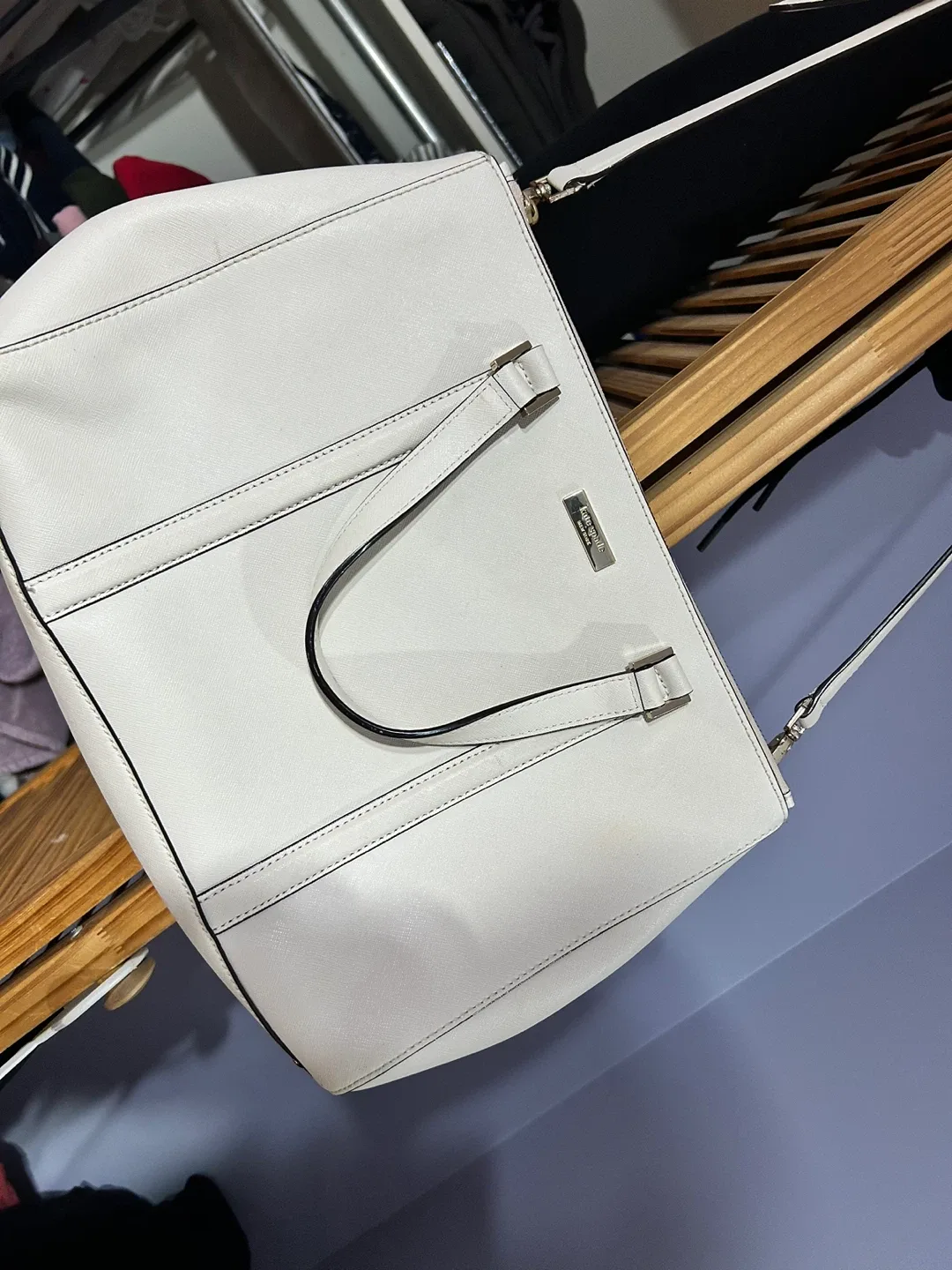 Kate Spade Satchel - Ivory Colour image indicator(4)