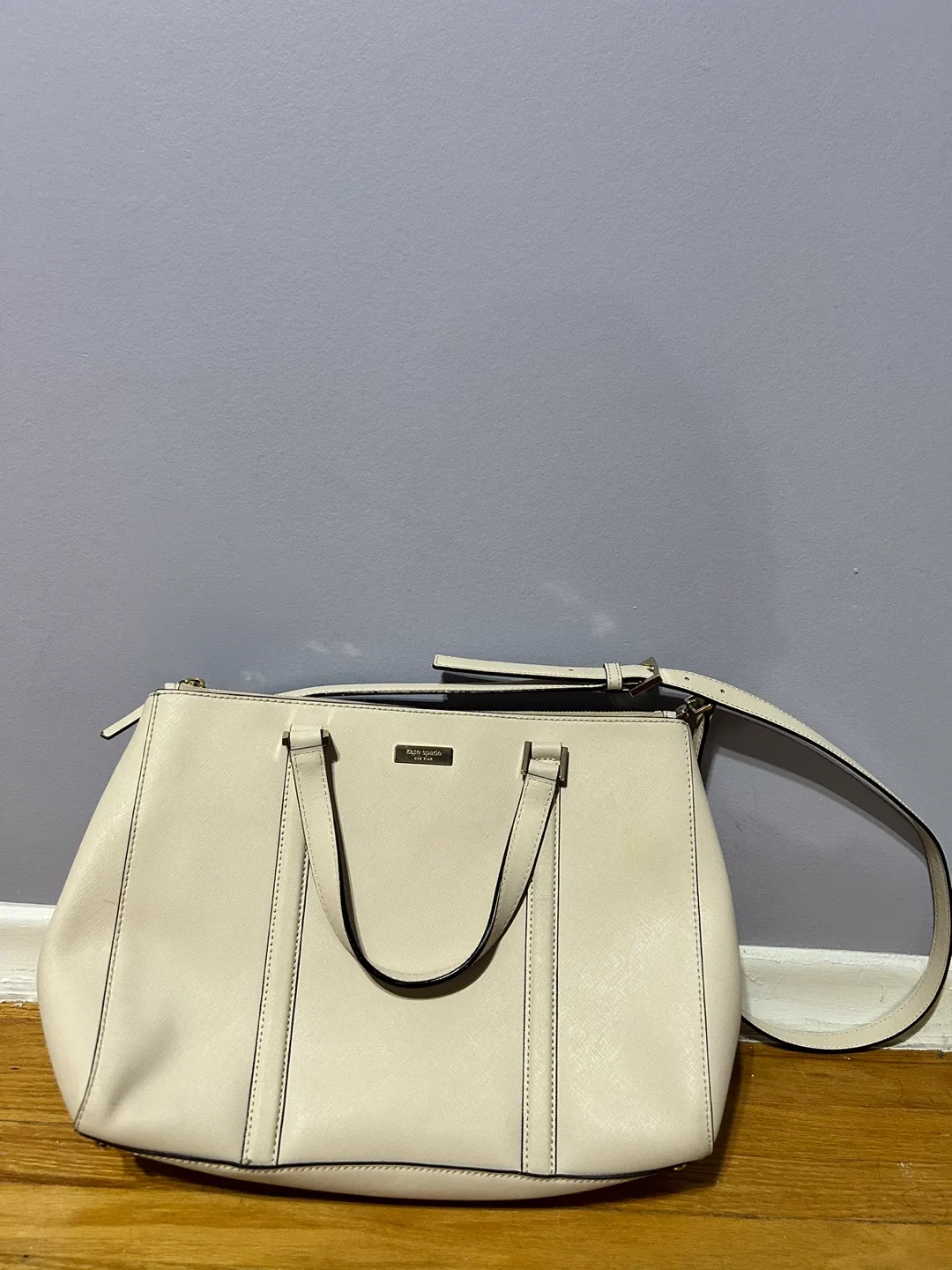 Kate Spade Satchel - Ivory Colour