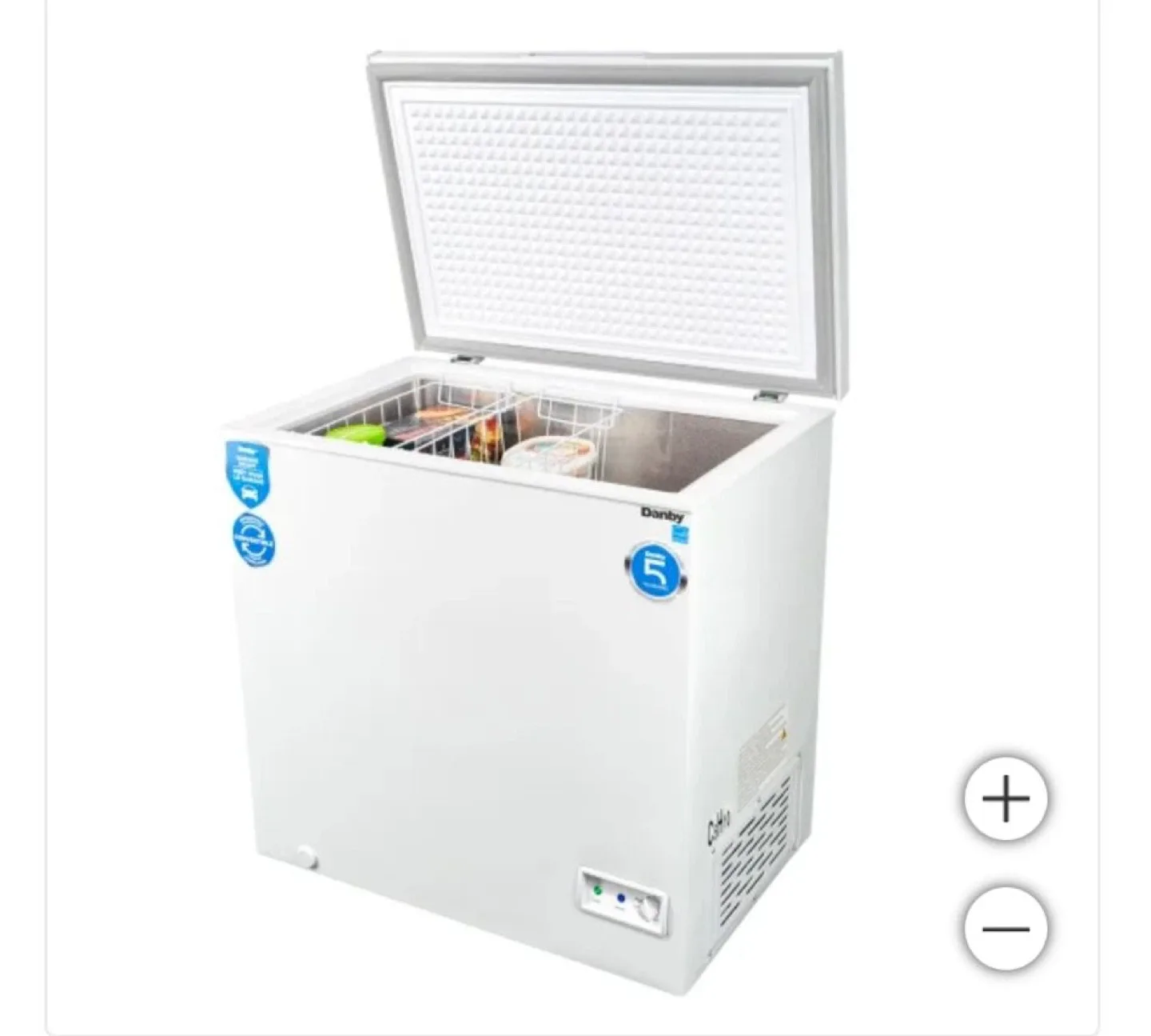 Danby Chest Freezer - White image indicator(3)