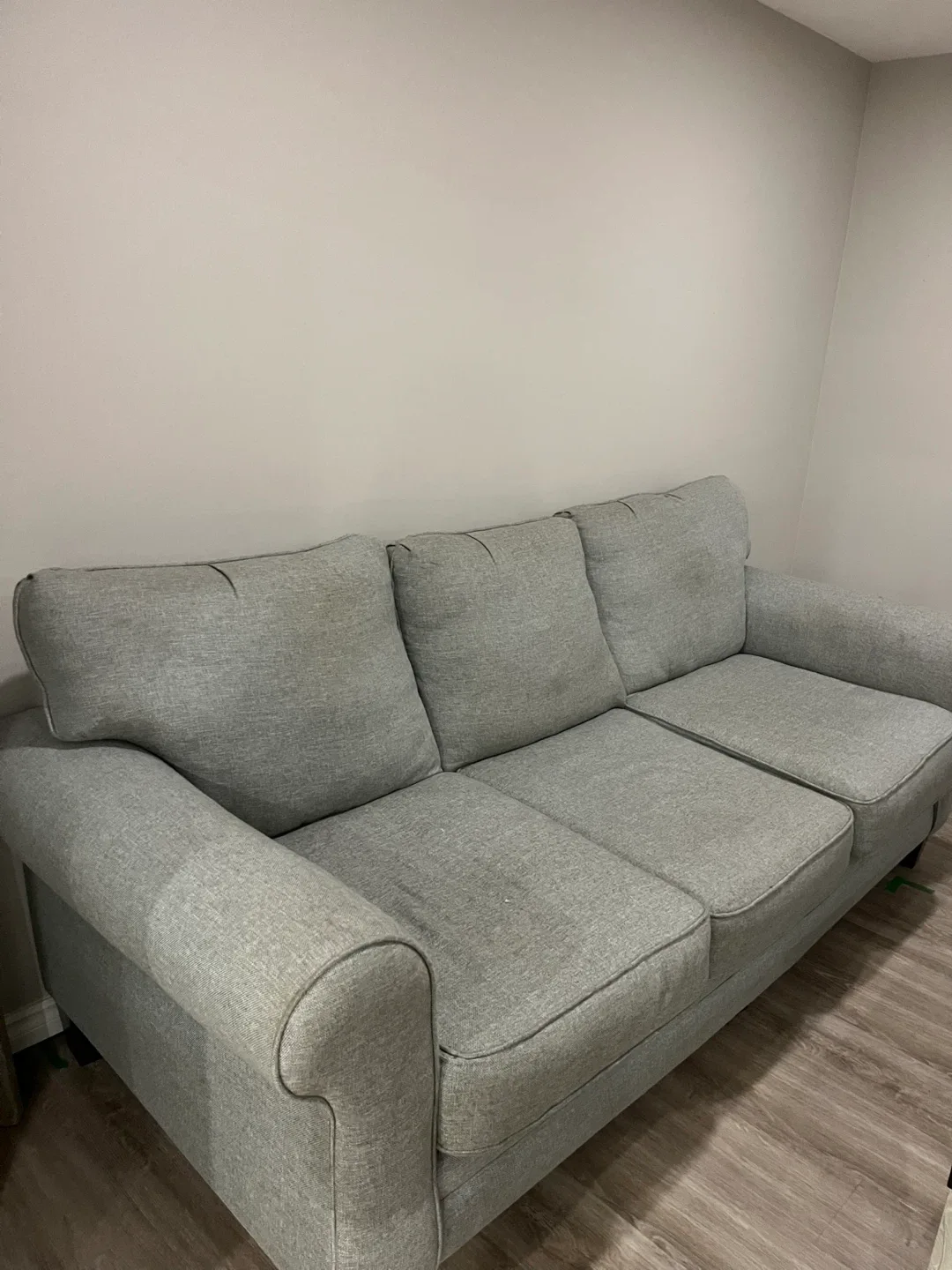 Grey Three-Seat Sofa image indicator(3)