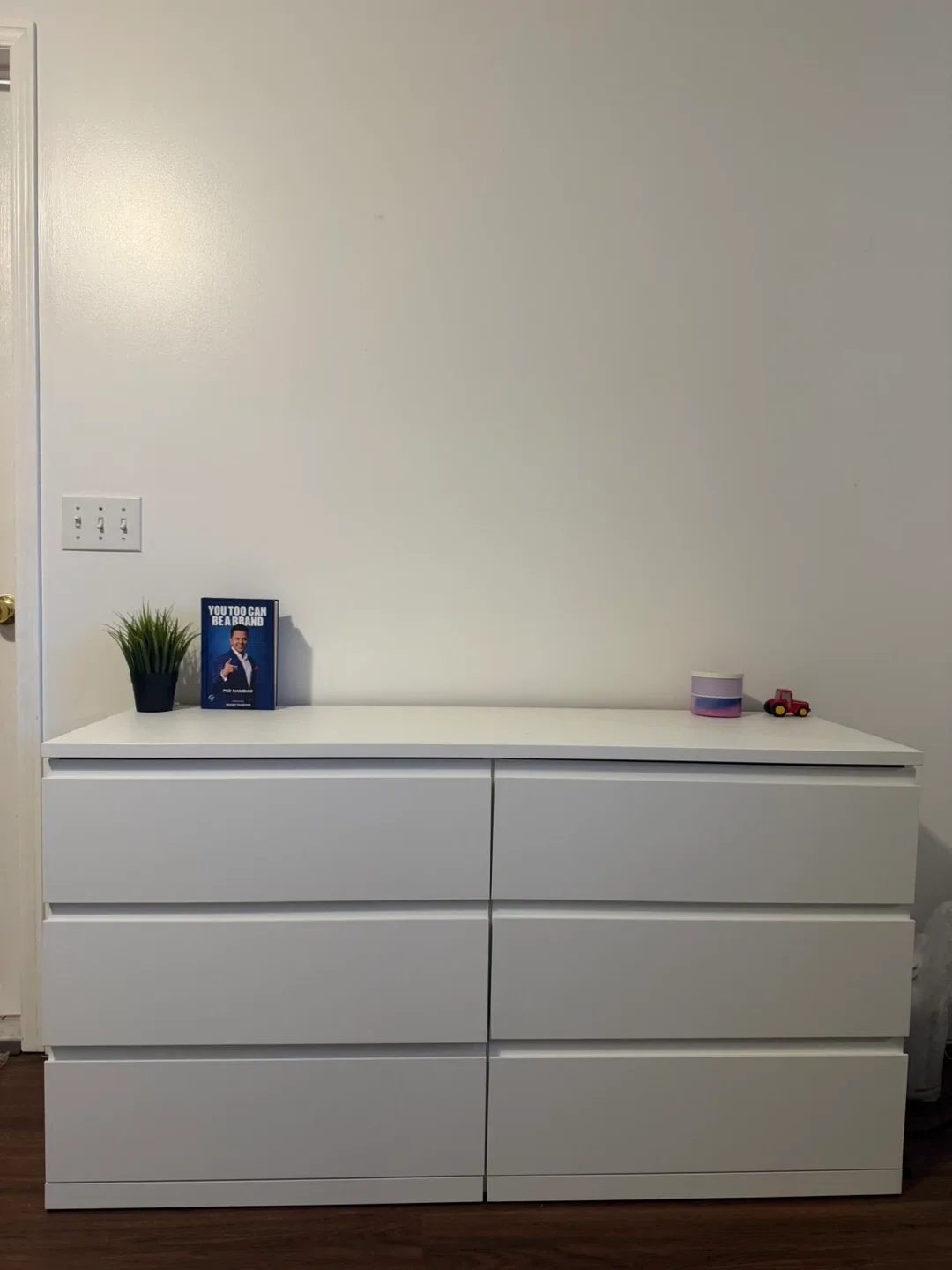 IKEA storklinta White 6-Drawer Dresser