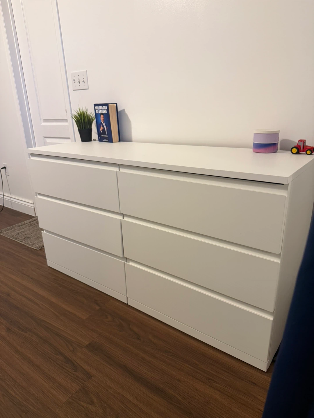 IKEA storklinta White 6-Drawer Dresser - photo 4