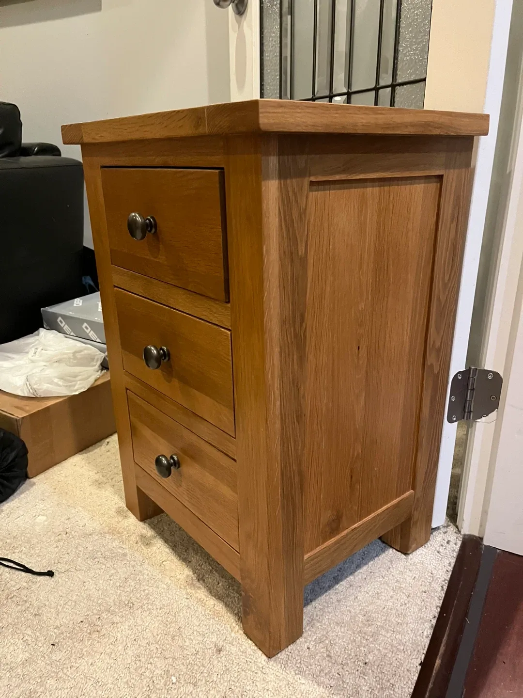 Oak Dresser and Nightstand Set image indicator(3)