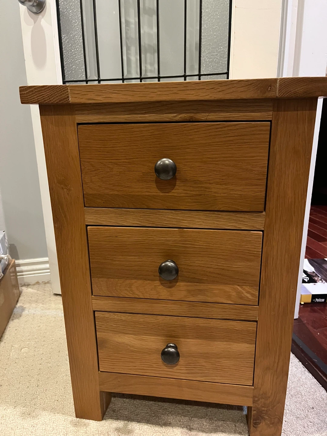 Oak Dresser and Nightstand Set