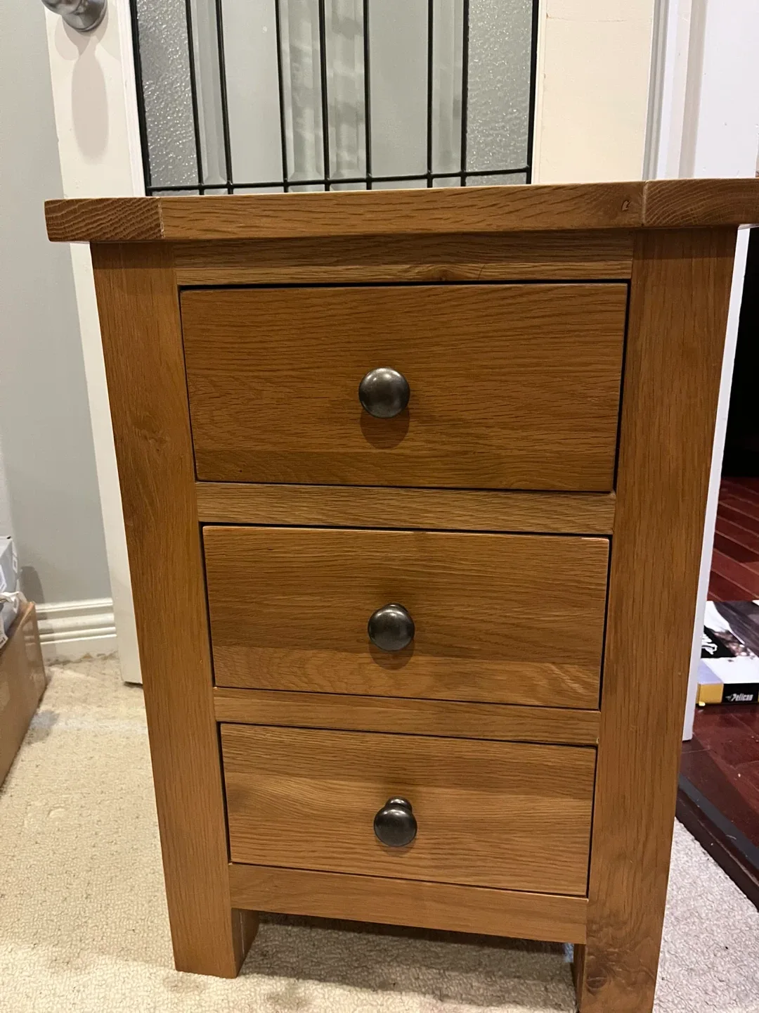 Oak Dresser and Nightstand Set