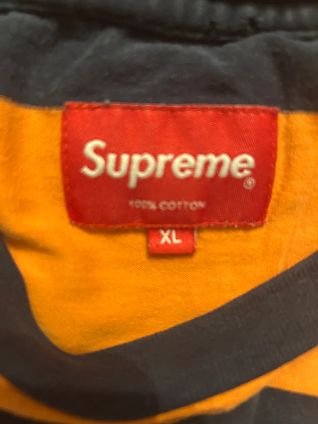 2012 SUPREME STRIPED TEE image indicator(2)