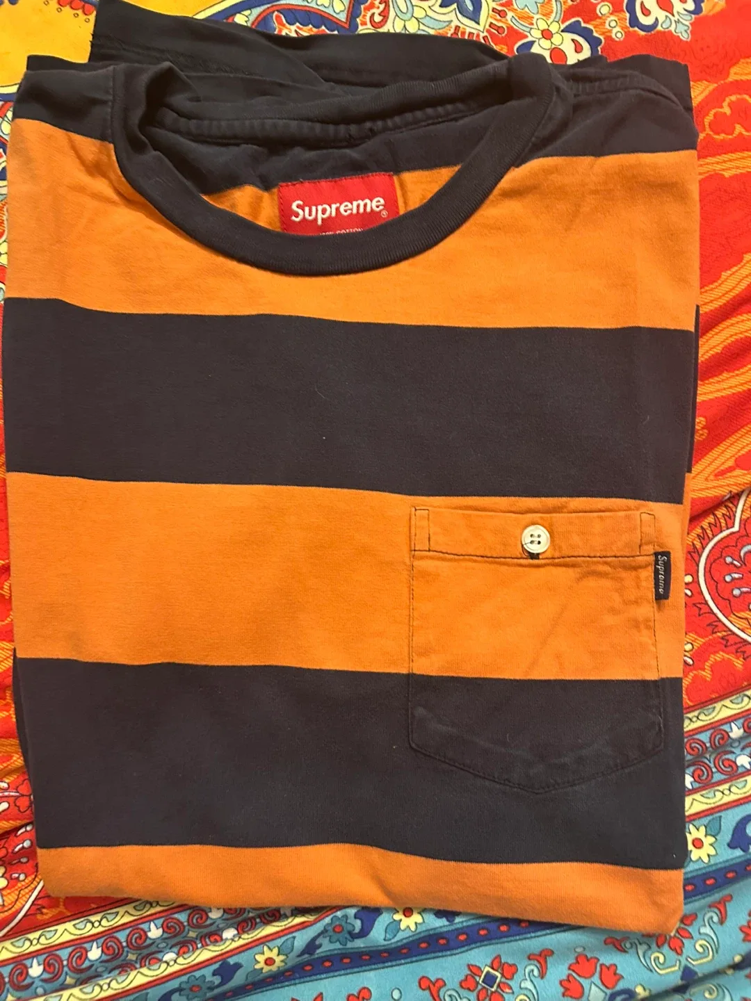 2012 SUPREME STRIPED TEE
