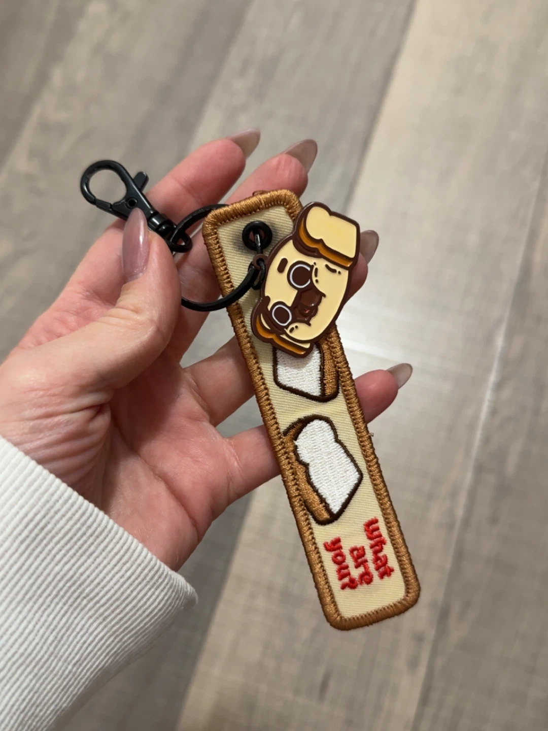 Idiot Sandwich Keychain