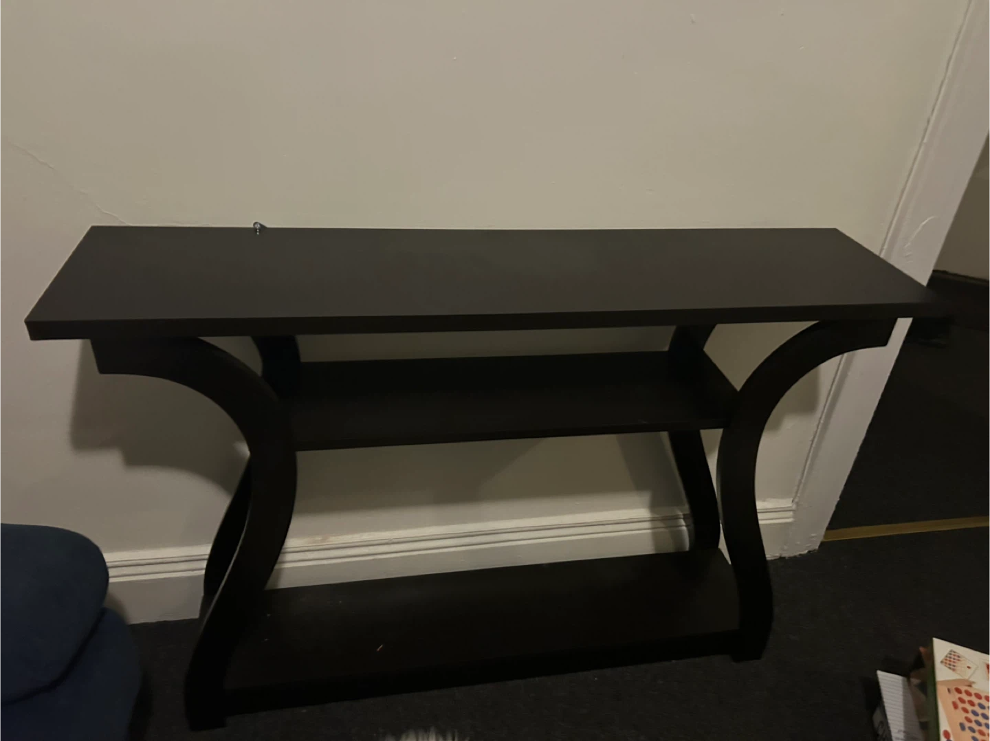 Dark Brown Console Table (47.3" x 32.1")