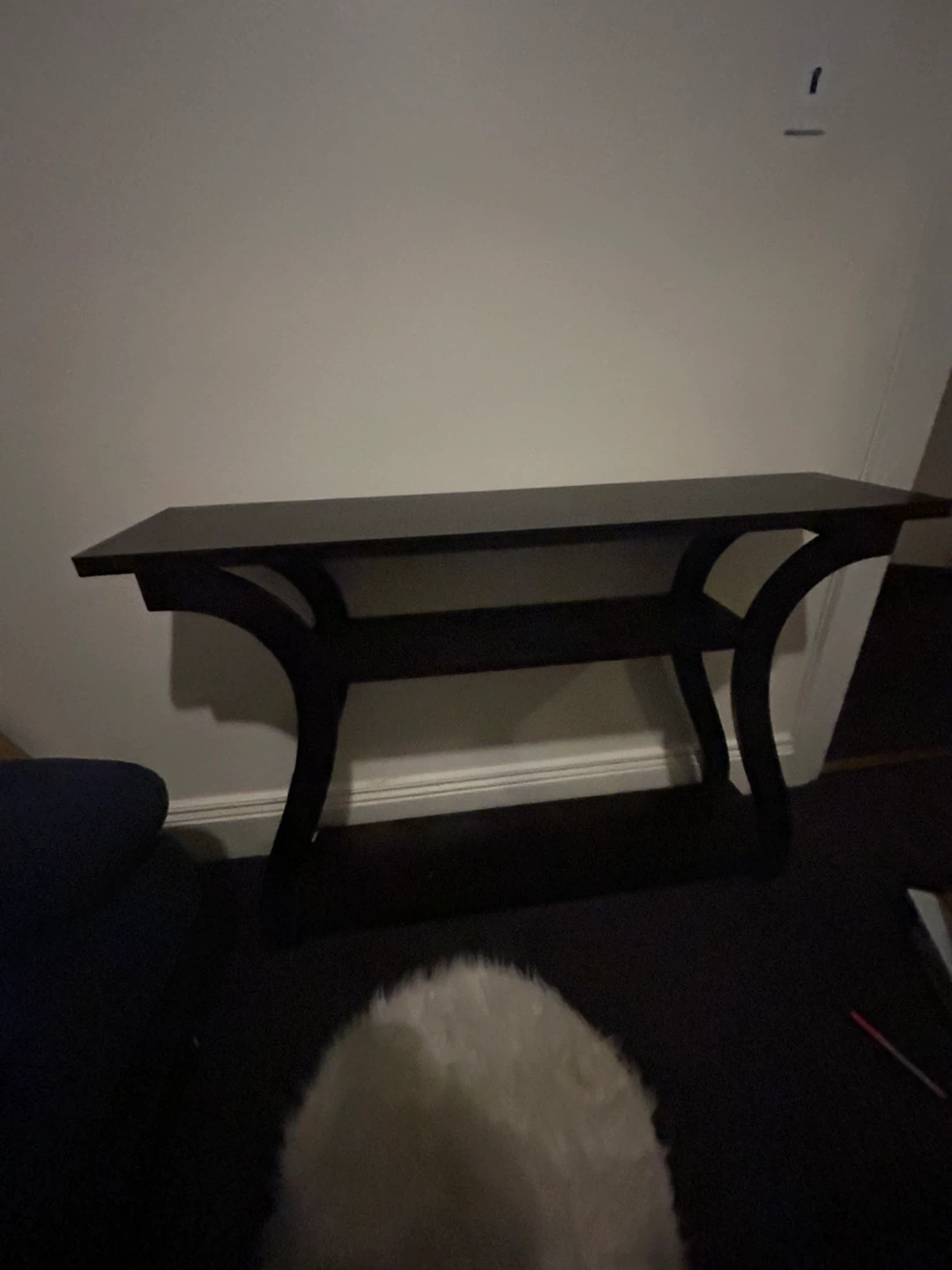 Dark Brown Console Table (47.3" x 32.1") - photo 3