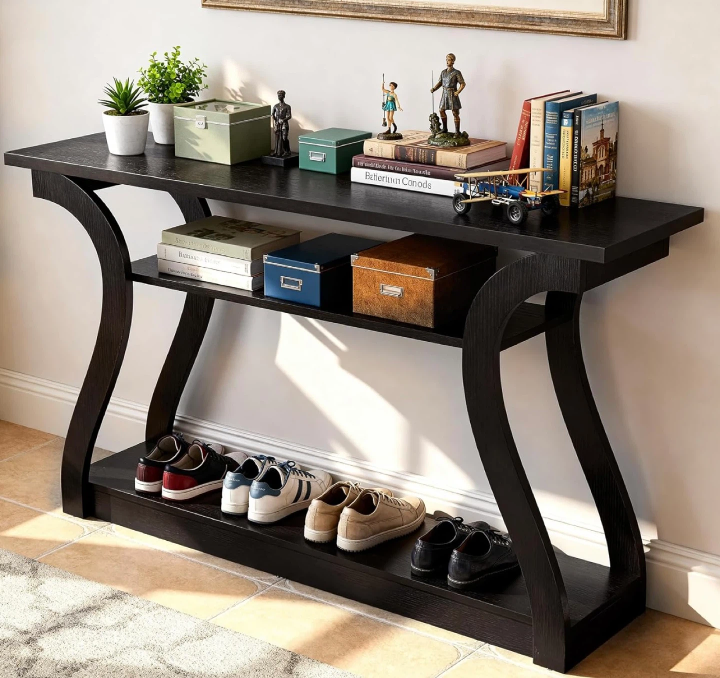 Dark Brown Console Table (47.3" x 32.1") - photo 5