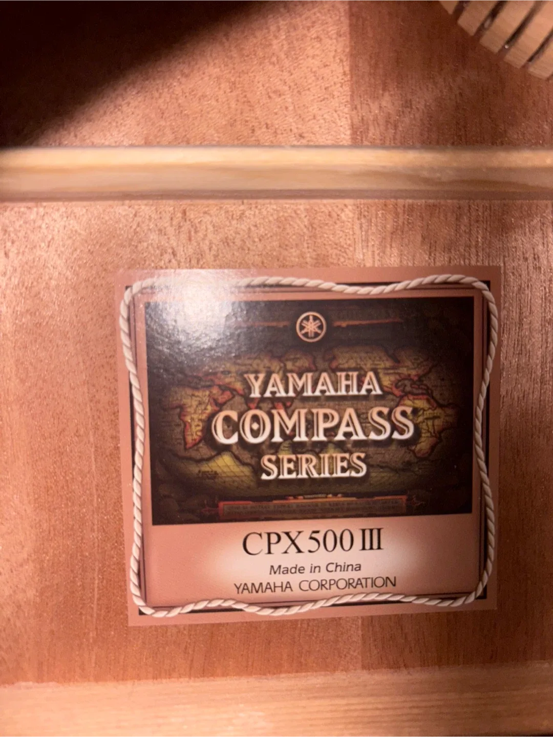 Yamaha CPX500III Compass Series Acoustic Guitar image indicator(4)