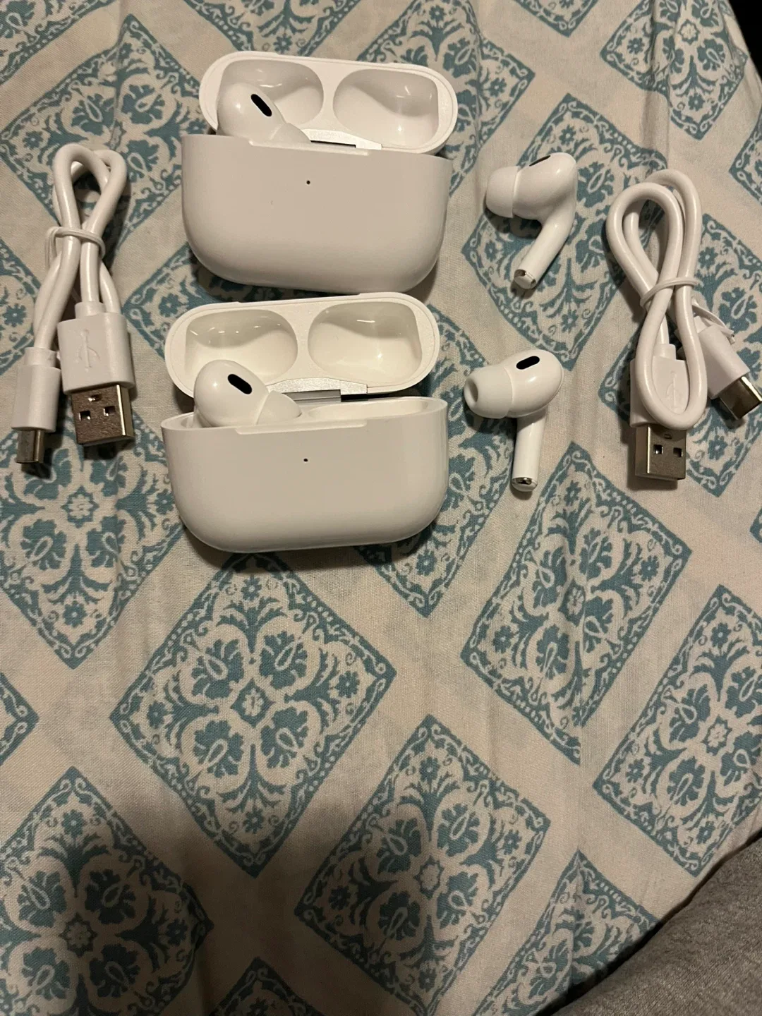 🔥 Custom 1-of-1 AirPods Rep – Looks Real, High Quality 🎧 image indicator(3)