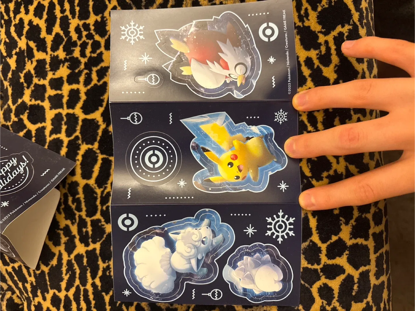 Pokemon Holiday Stickers - Advent Calendar #Cleanout image indicator(2)