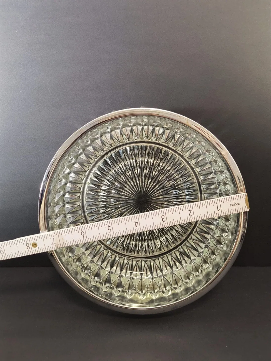 Crystal Bowl with Silver Rim image indicator(2)