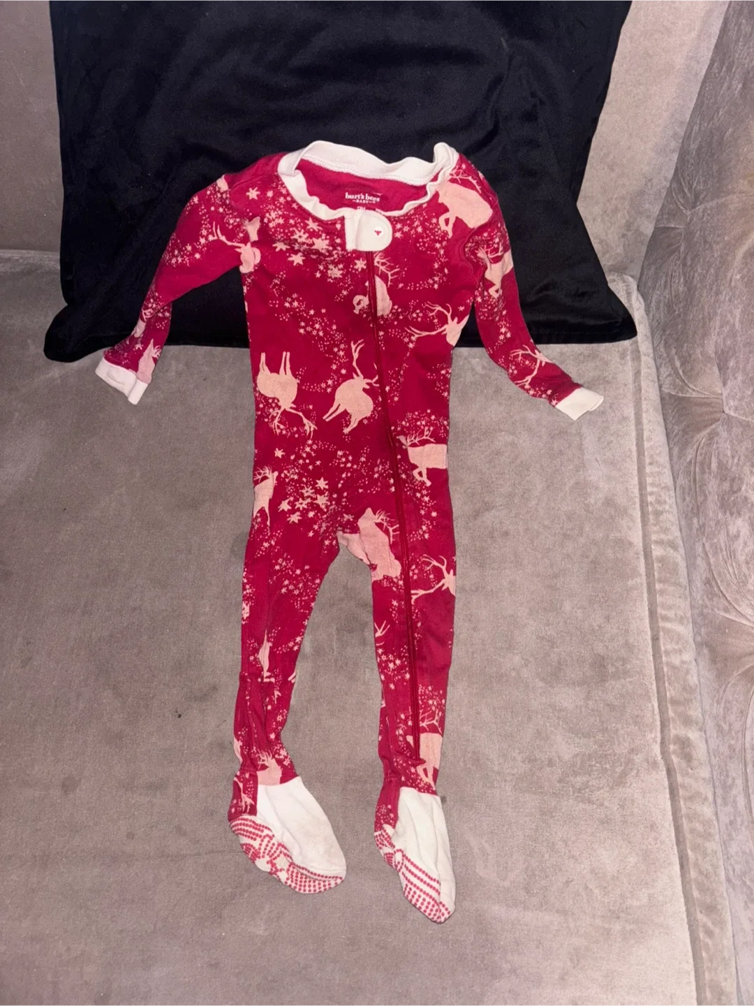 #CleanOut - Burt's Bees Baby Red Reindeer PJs
