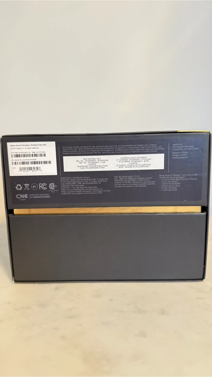 Beats Studio3 Wireless Headphones - Shadow Gray (New) - photo 4