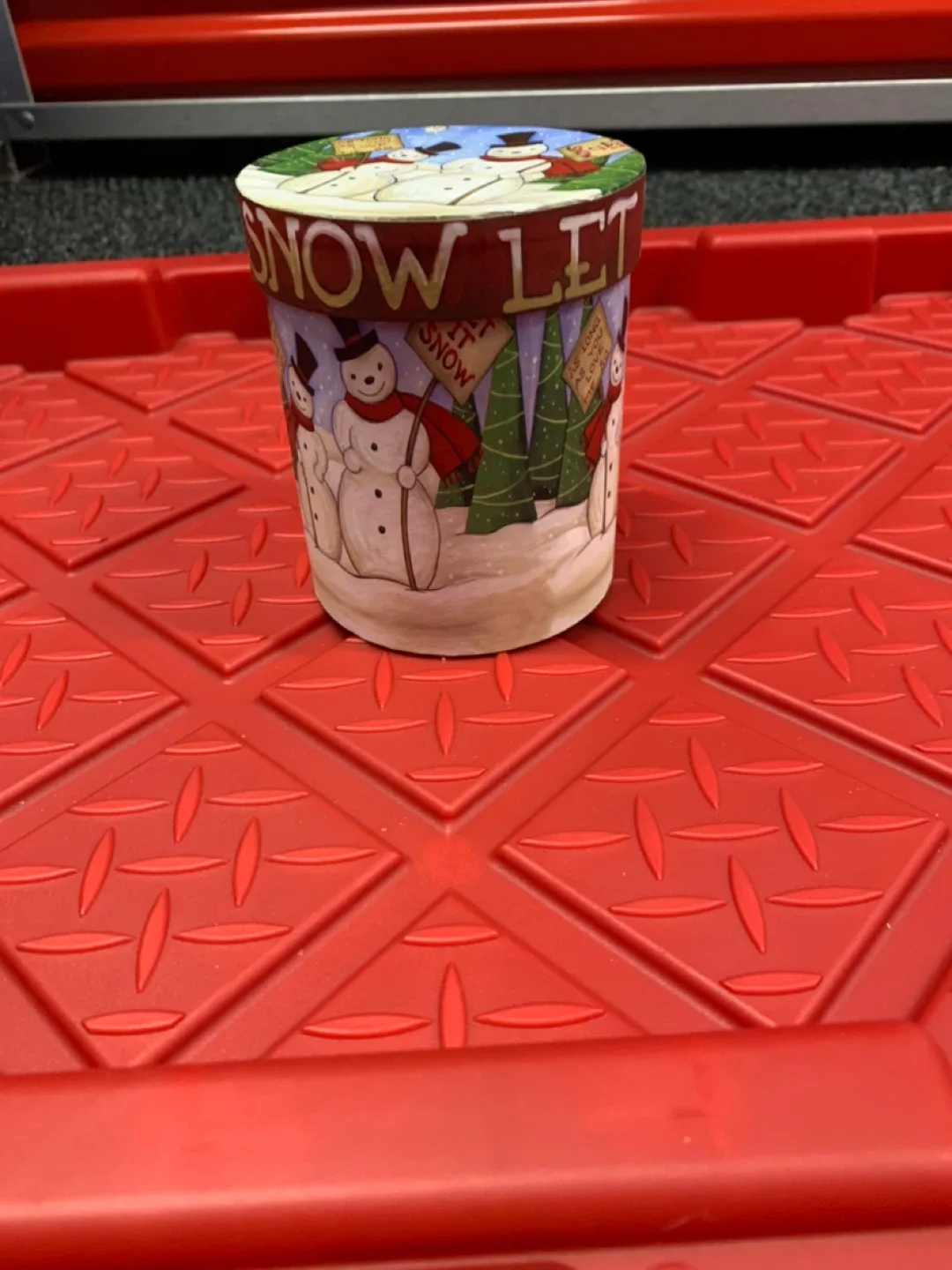 Snow Let It Snow Decorative Box image indicator(2)