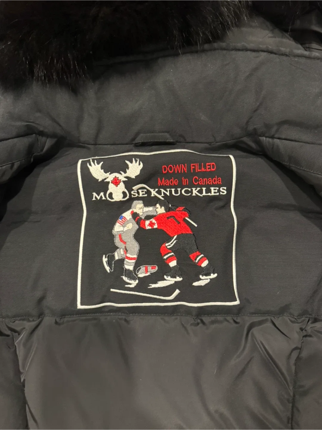 Moose Knuckles Black  Jacket for woman  - Size M image indicator(2)