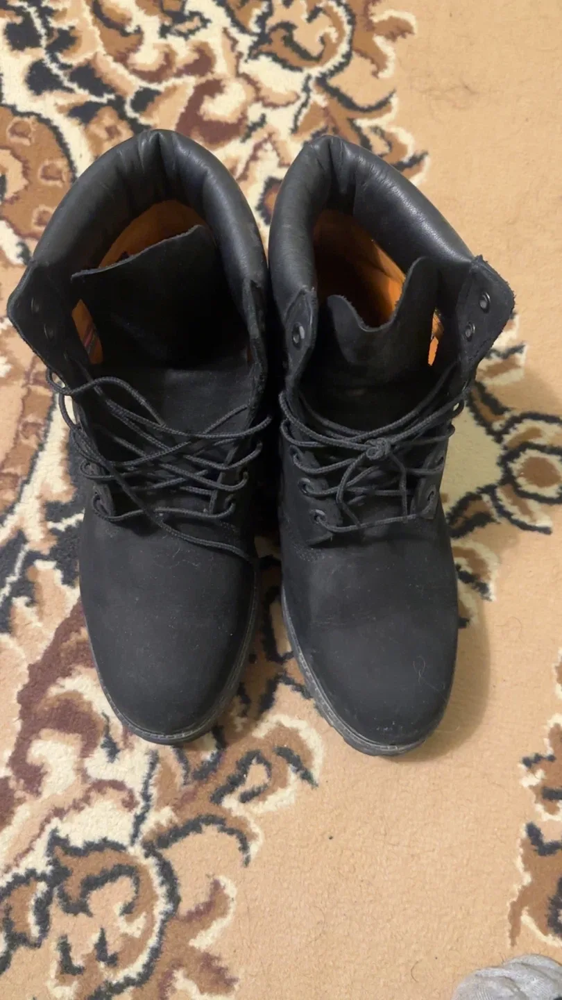 Black timberland size 10.5