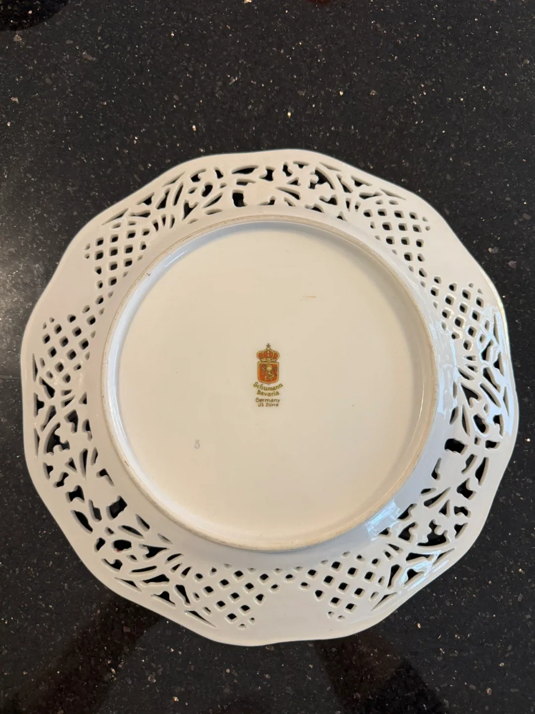 Bavaria Floral Decorative Plate image indicator(2)