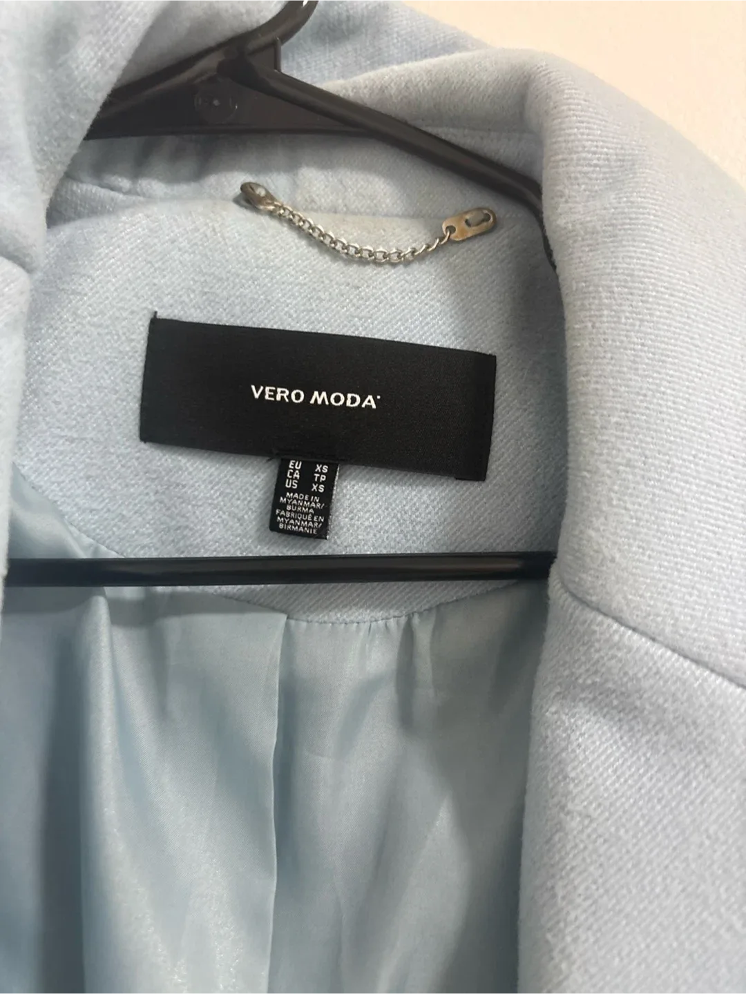 Vero Moda XS Light Blue Coat