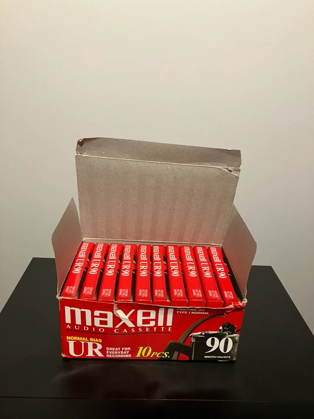 New Mexell audio cassette tapes blank 10 pack