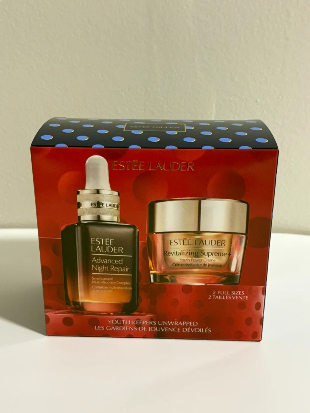 Estee Lauder Serum + Moisturizer Skincare Set